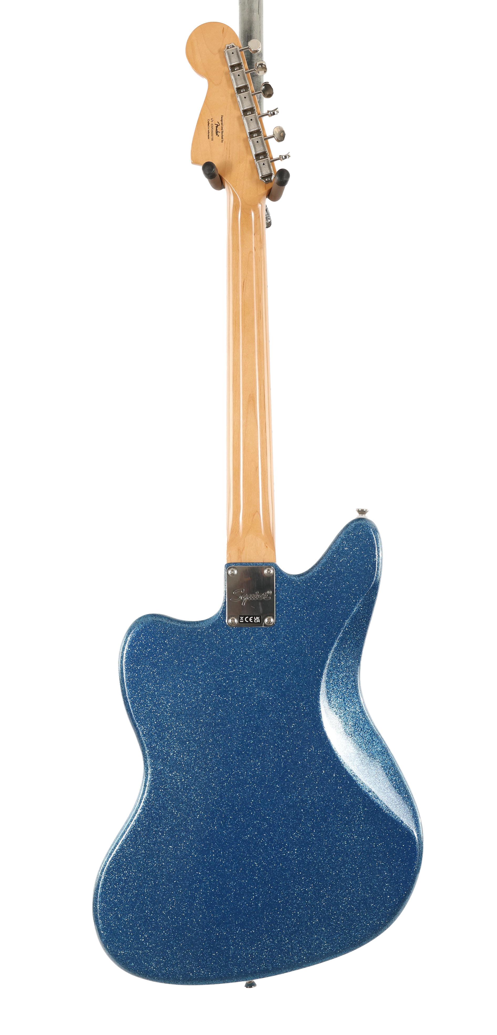 B Stock : Squier FSR Classic Vibe 70s Jaguar in Blue Sparkle With Matching Headstock - 005 - B-037409351-0005 (4).jpg