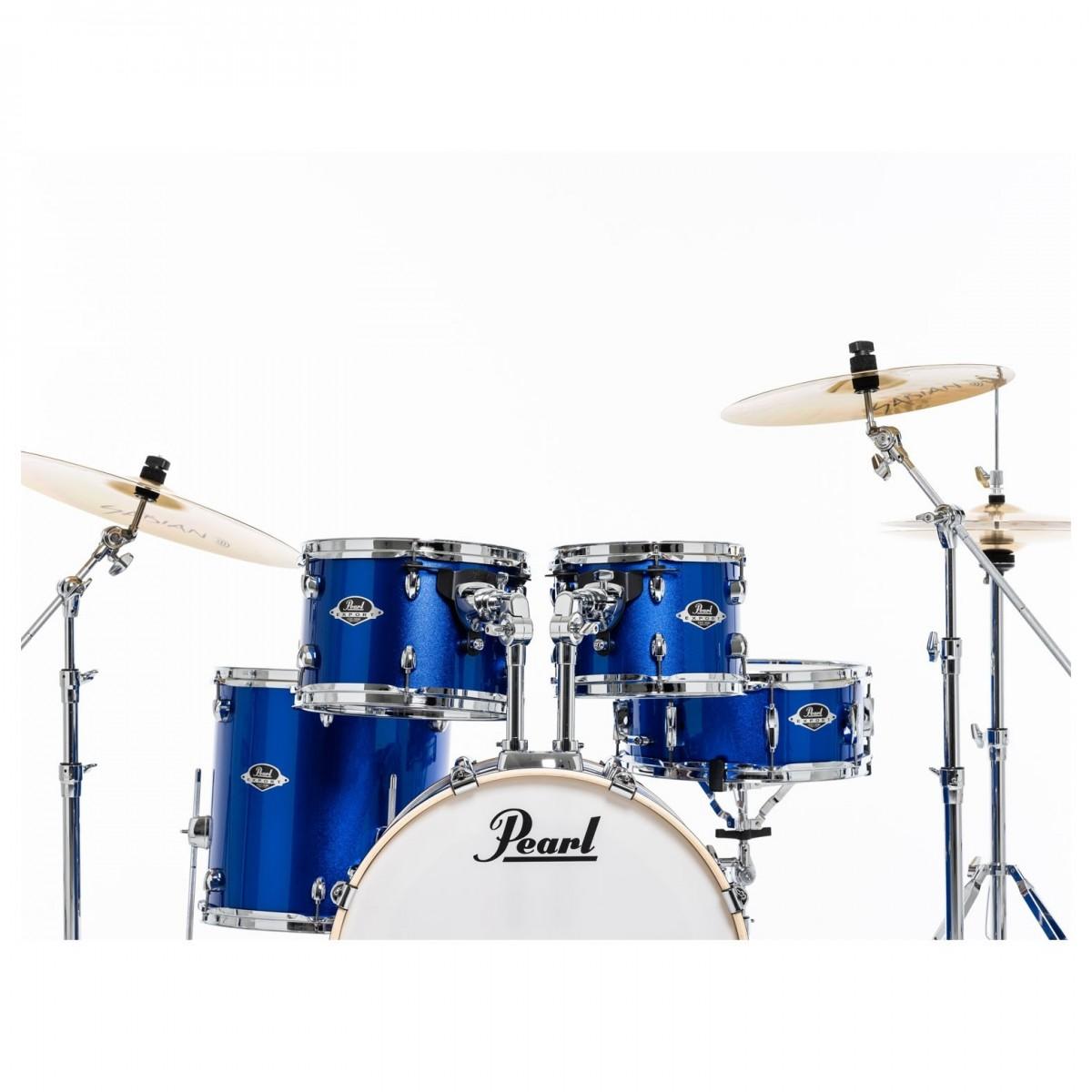 B Stock : Pearl Export 20" Acoustic Drum Kit in High Voltage Blue - No Tom Arms - EXX705NBRC717 4.jpg