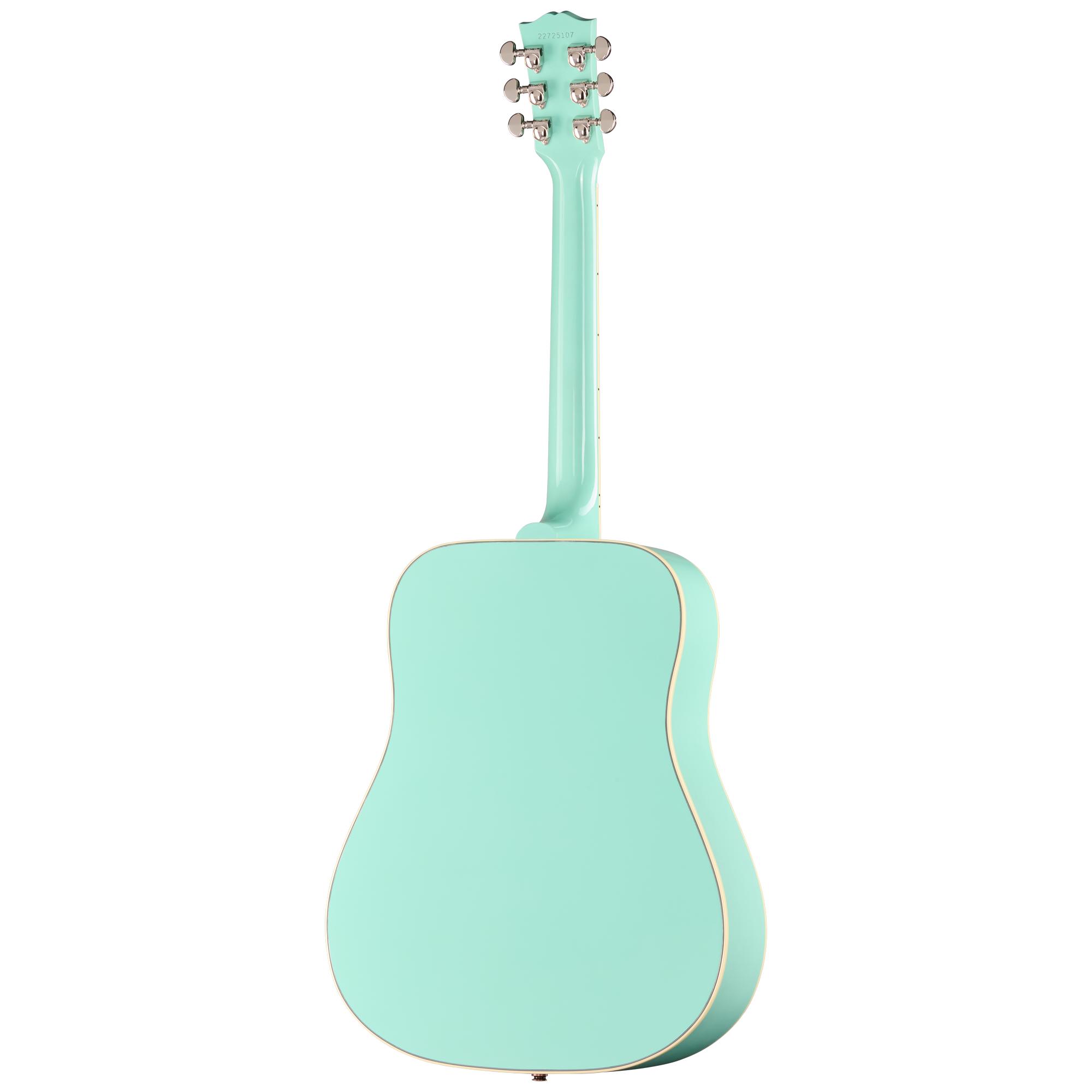 Gibson Hummingbird Standard Electro Acoustic Guitar in Southwestern Turquoise - MCSSHBSWT_4_Back.jpg