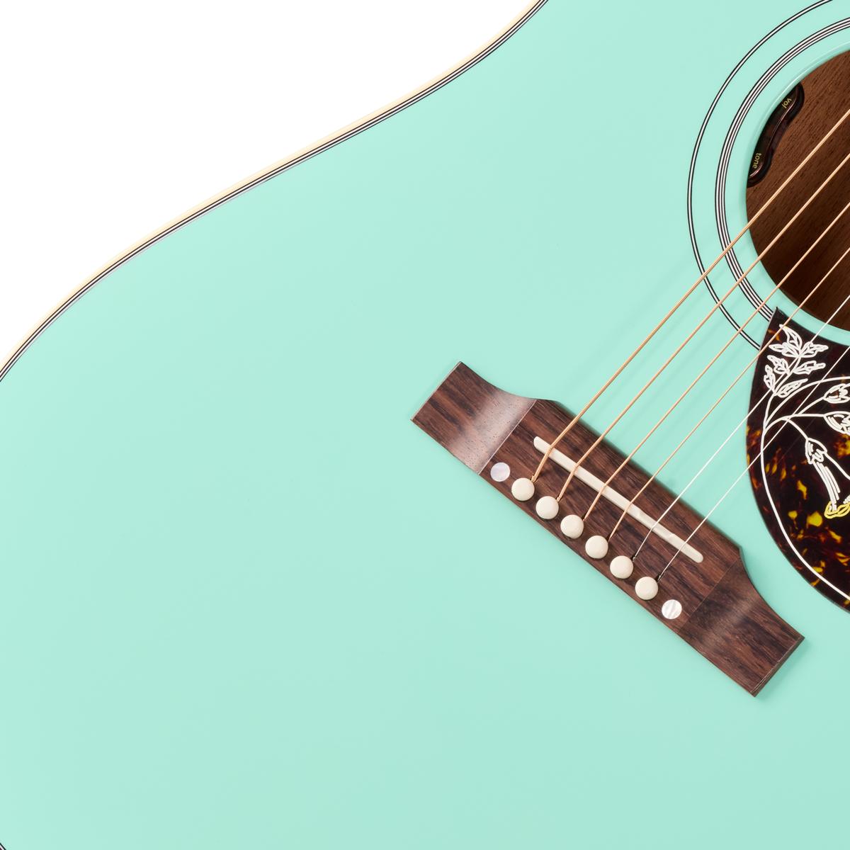 Gibson Hummingbird Standard Electro Acoustic Guitar in Southwestern Turquoise - MCSSHBSWT_8_Bridge-1200x1200-28e5ebb.jpg