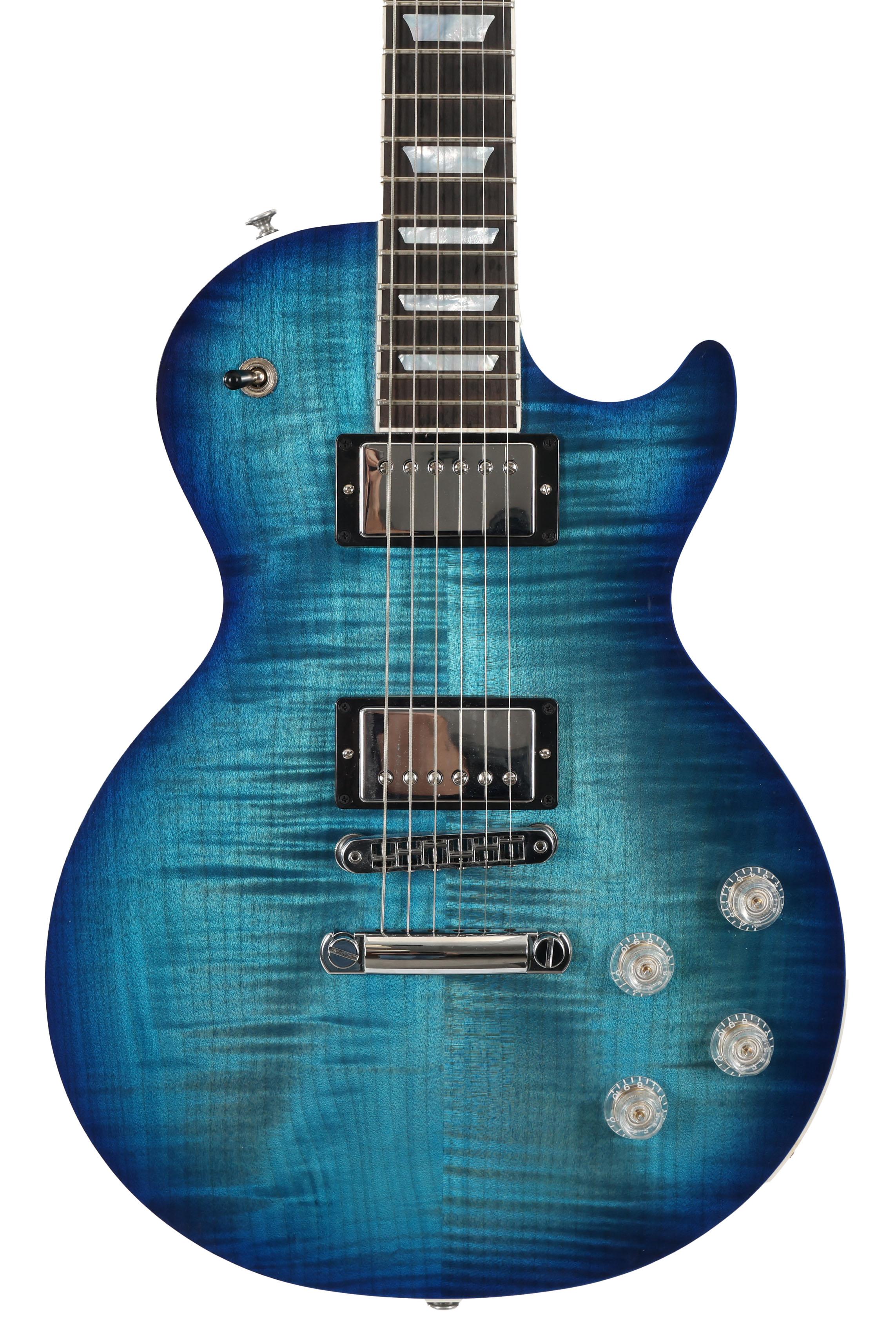 Second Hand Gibson Les Paul Modern Figured Cobalt Burst 256 - SH-241-6256 (2).jpg