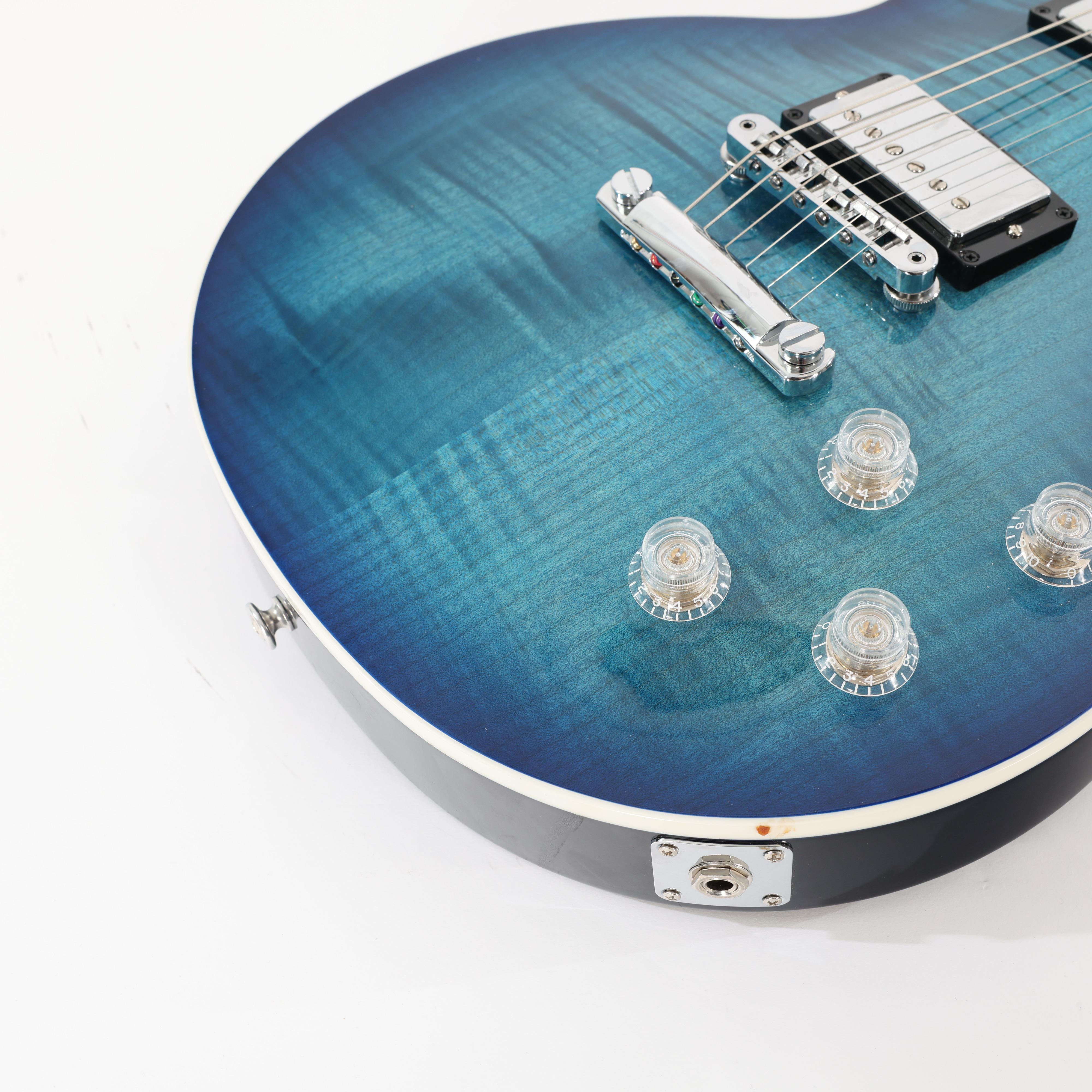 Second Hand Gibson Les Paul Modern Figured Cobalt Burst 256 - SH-241-6256 (9).jpg