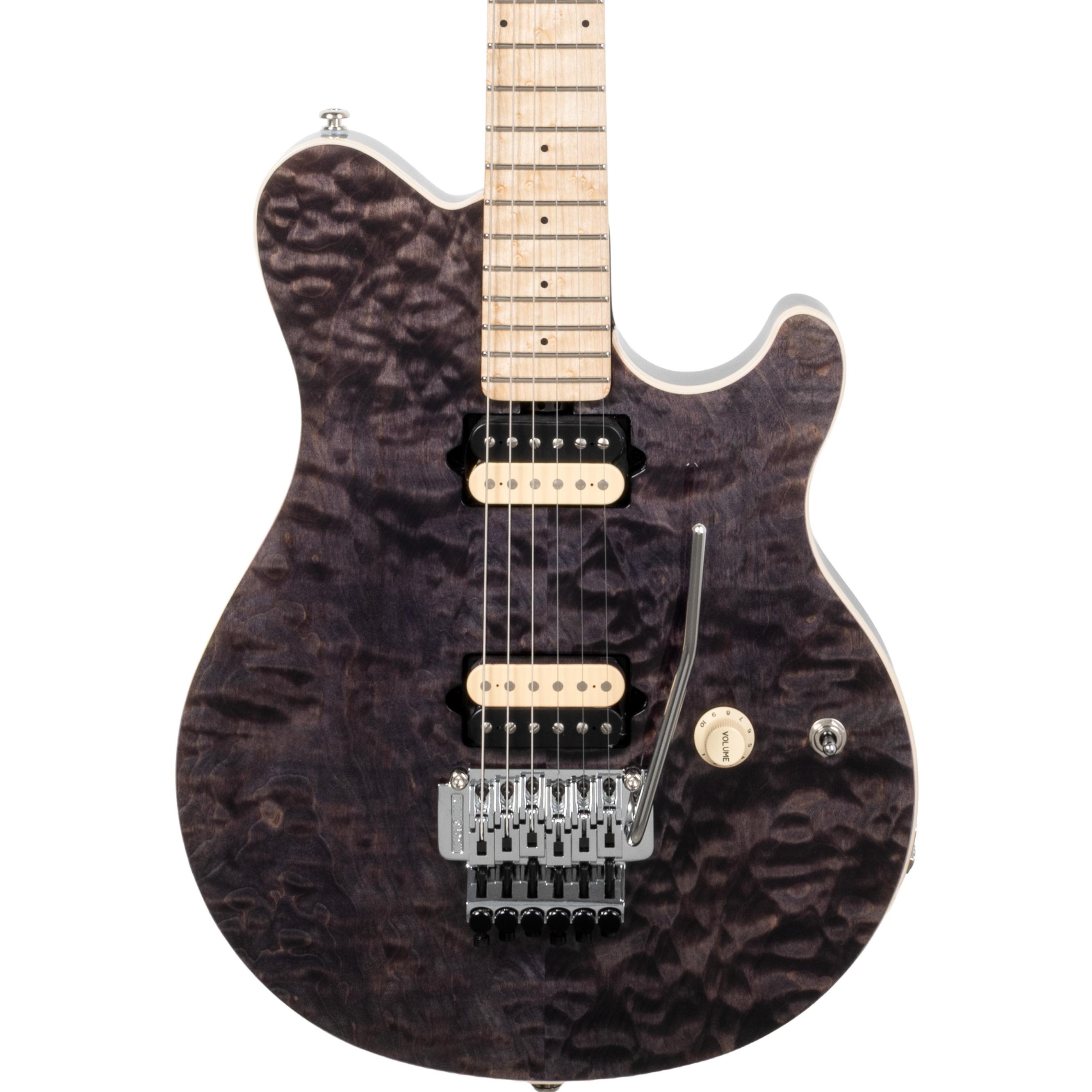 Music Man 30th Anniversary Axis in Translucent Black Quilt