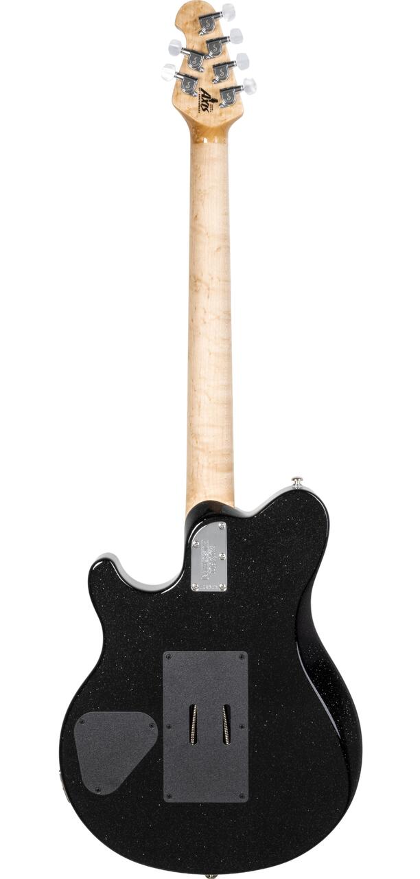 Music Man 30th Anniversary Axis in Translucent Black Quilt