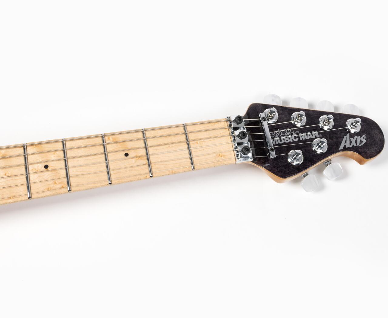 Music Man 30th Anniversary Axis in Translucent Black Quilt