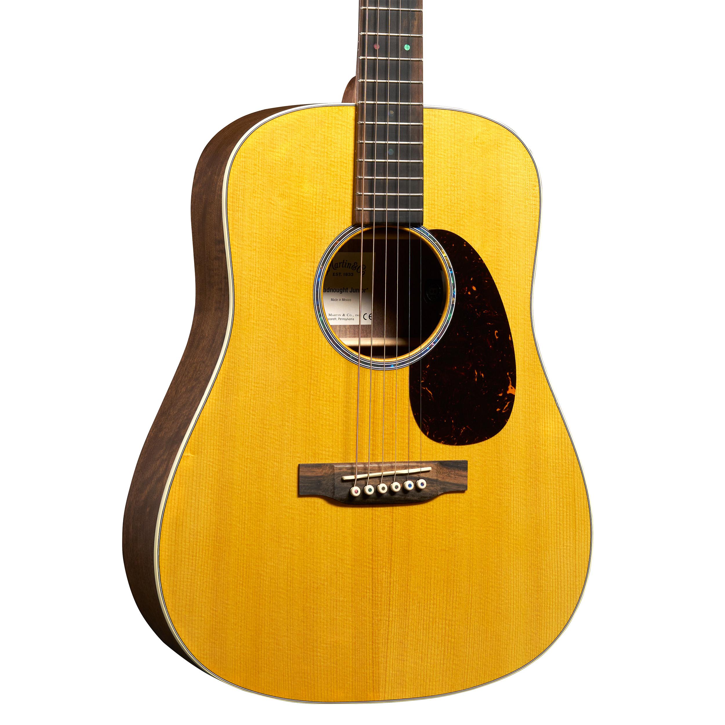 Martin Junior Series D Jr E Walnut Electro Acoustic Guitar - 11Y25DJREWAL_Front Angle 1.jpg