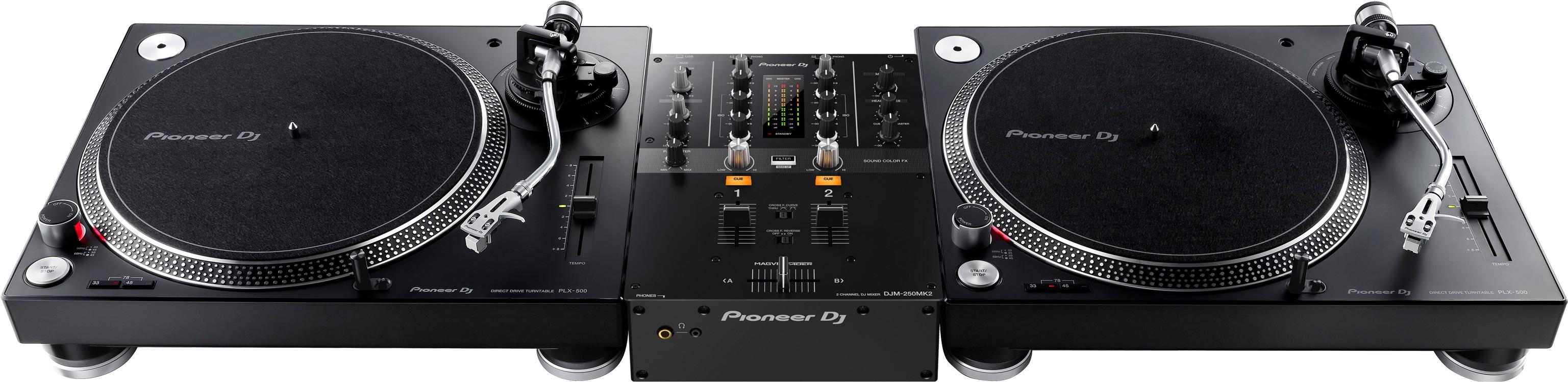 Pioneer DJ PLX-500 BLACK PRO DJ Hi Torq S-Tonearm Direct Drive Turntable DJ Deck - PLX-500-K (7).jpg
