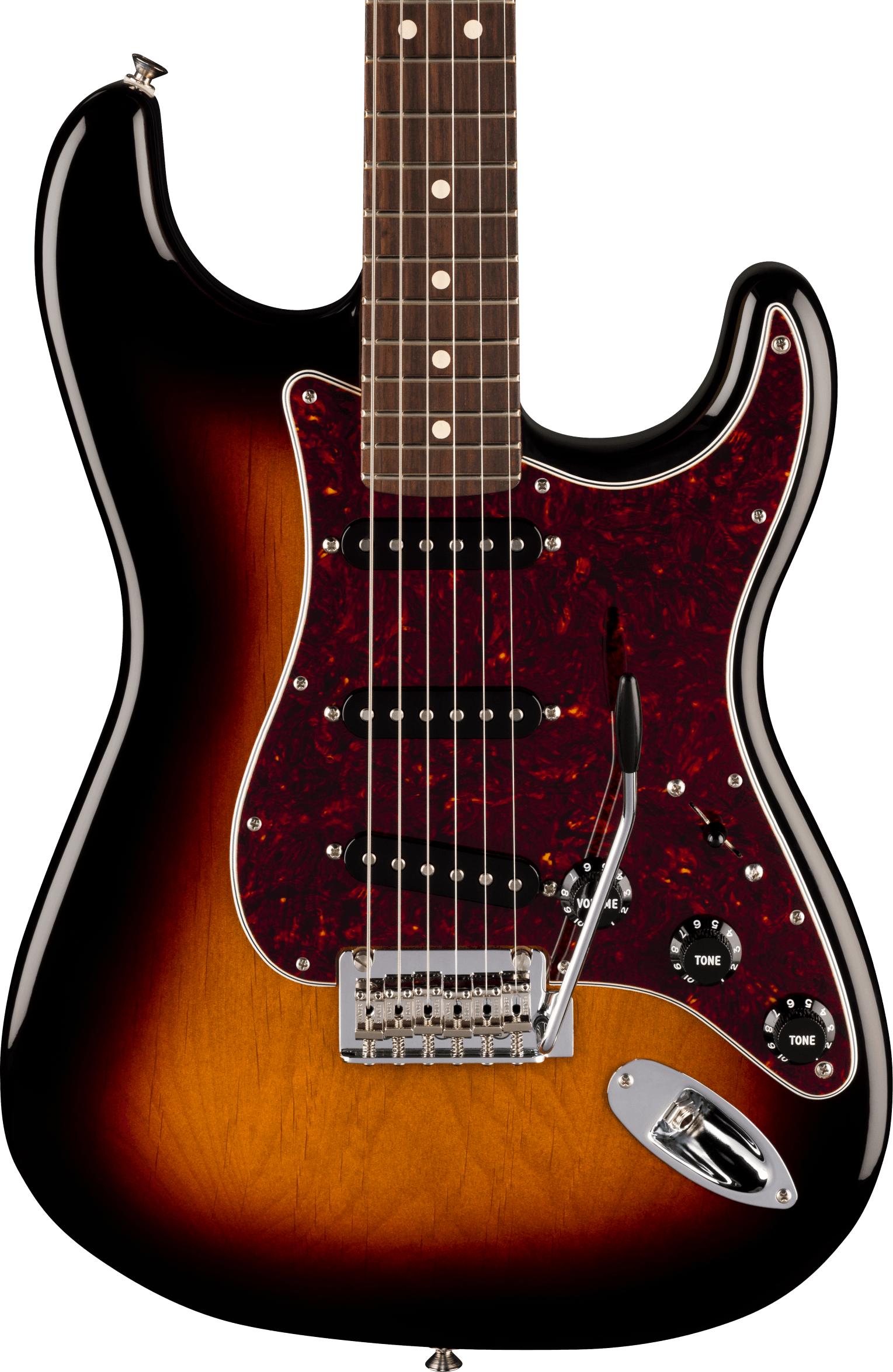 ギター Fender Player Stratocaster Ltd Edition Fender Limited Edition Player II Stratocaster in 3-Colour Sunburst