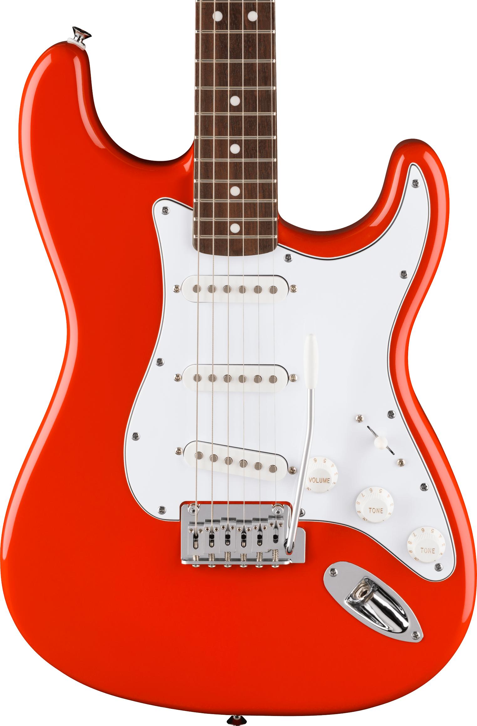 Fender Limited Edition Standard Stratocaster in Fiesta Red