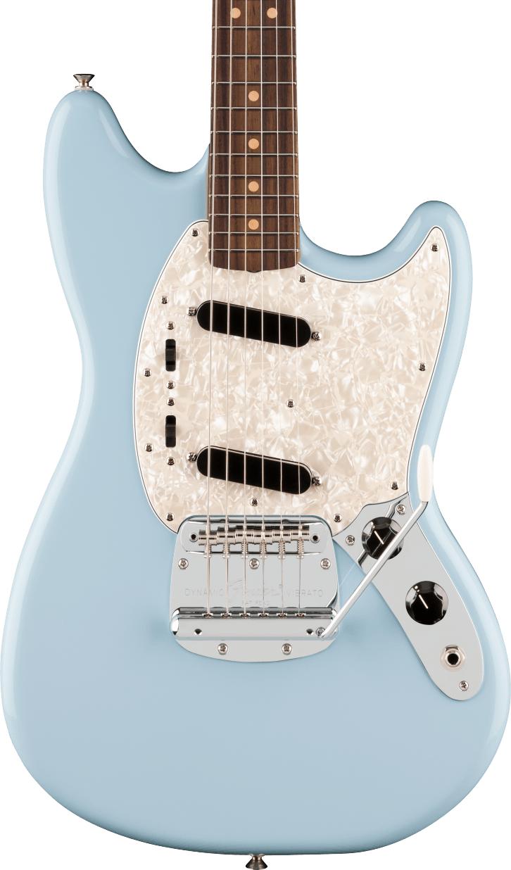Fender Vintera III Mid '60s Mustang Electric Guitar in Sonic Blue - 0149350372 (1).jpg