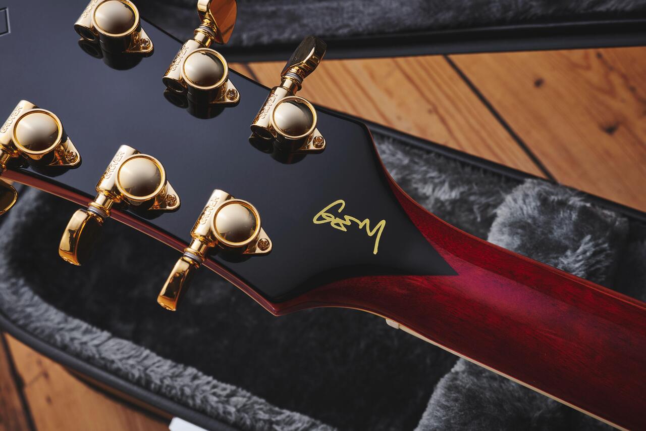 B Stock : Epiphone Artist Masterbilt Gem Archer Signature Sheraton Semi-Hollow Electric Guitar in Cherry Red - 001 - Epiphone_GemArcher_Sheraton_22_compressed.jpg