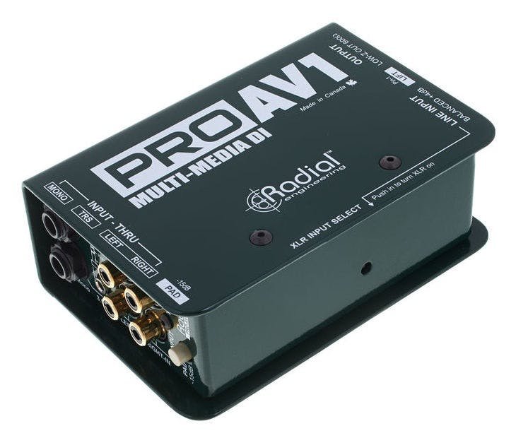 Radial PRO-AV1 Passive DI Box for Multimedia/Audio-Visual Systems - 147682-tmp9F72.jpg