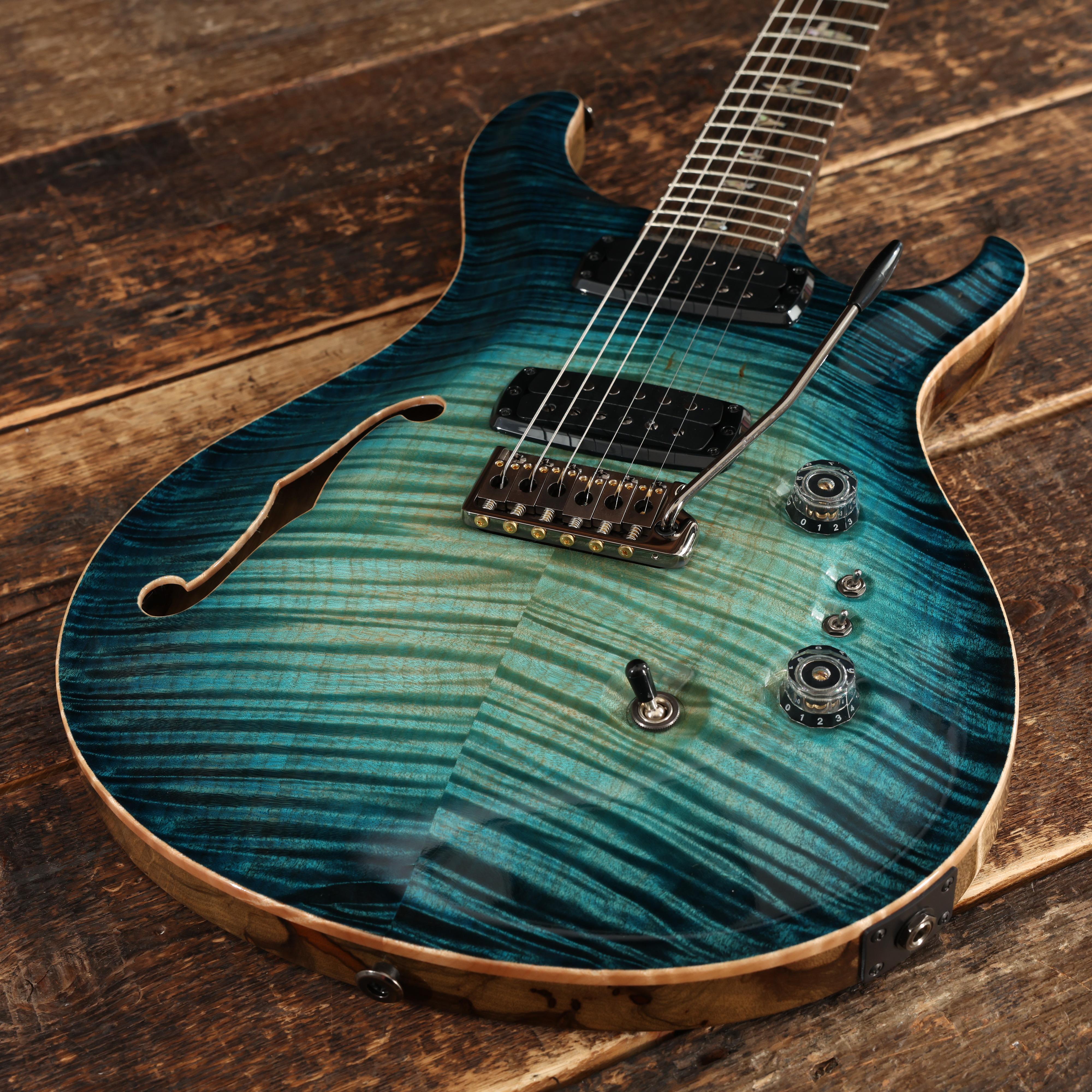 PRS Private Stock Custom 24-08 Semi-Hollow Electric Guitar in Sub-Zero Glow - PS-0388142_0388142 (9).JPG