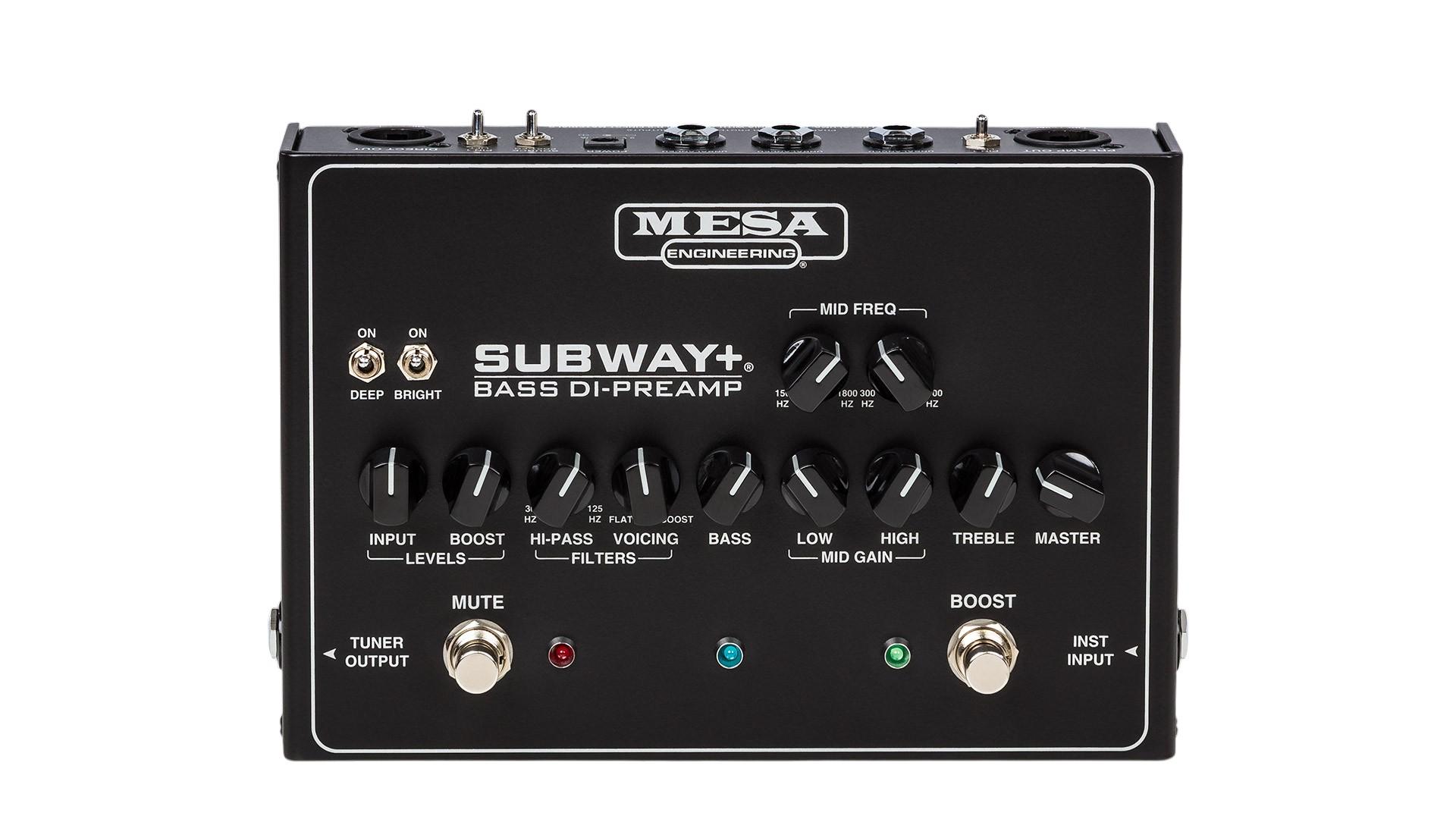 Mesa Boogie Subway+ Bass DI Preamp DI Box - Andertons Music Co
