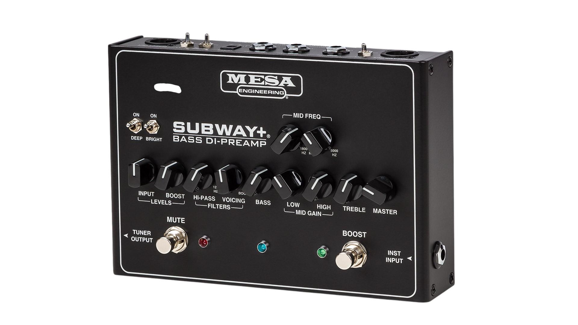Mesa Boogie Subway+ Bass DI Preamp DI Box - Andertons Music Co