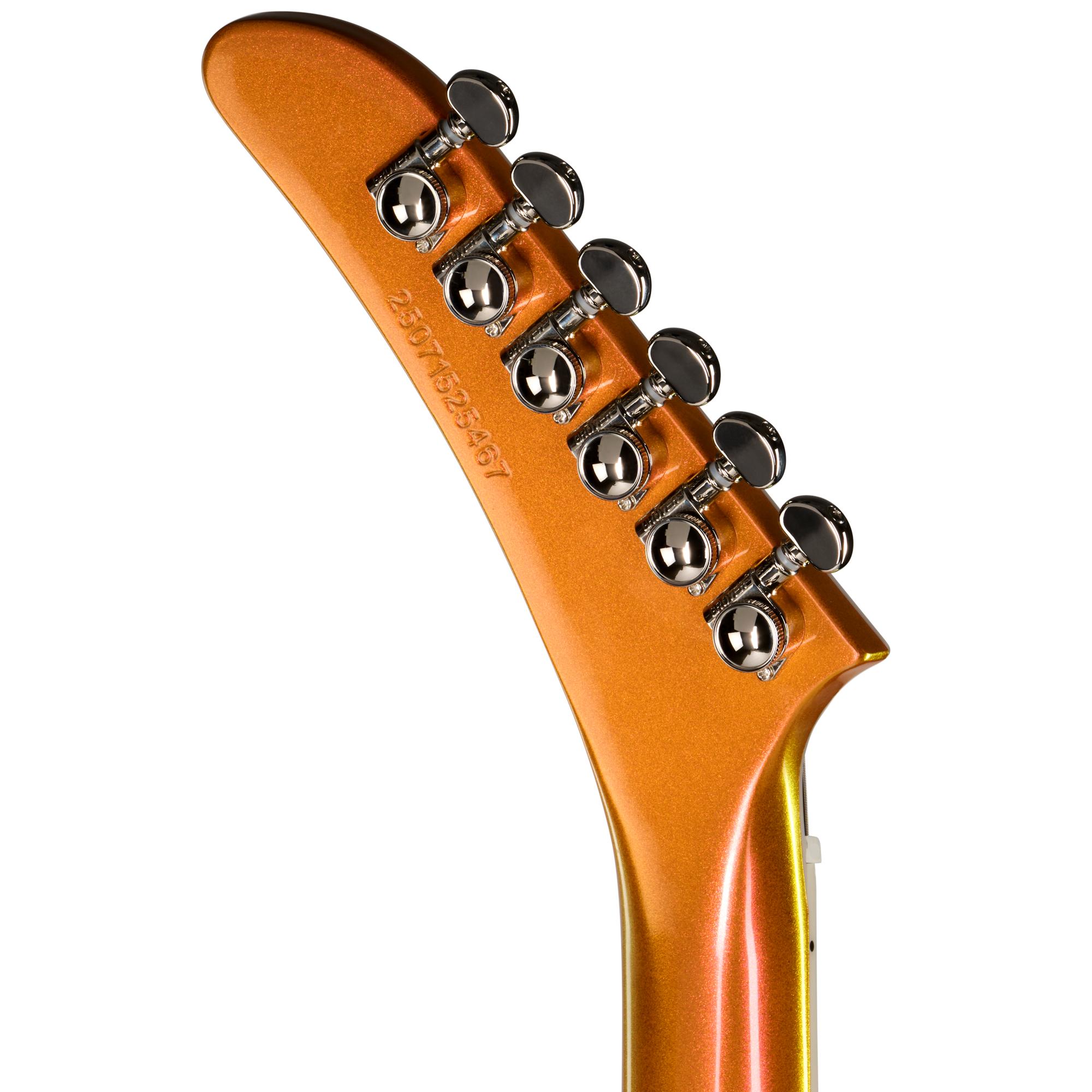 Epiphone Futura Explorer Custom Electric Guitar in Firestorm Shift - EIFEXCFSSNH-Headstock-Back.jpg