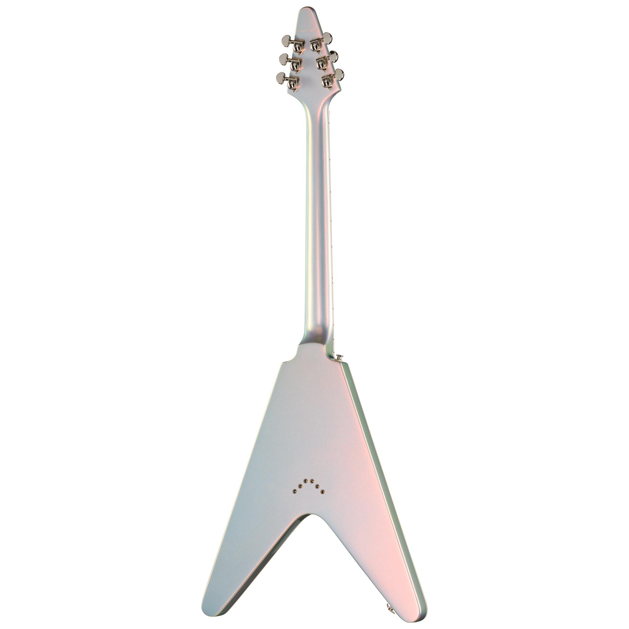Epiphone Futura Flying V Custom Electric Guitar in Quicksilver