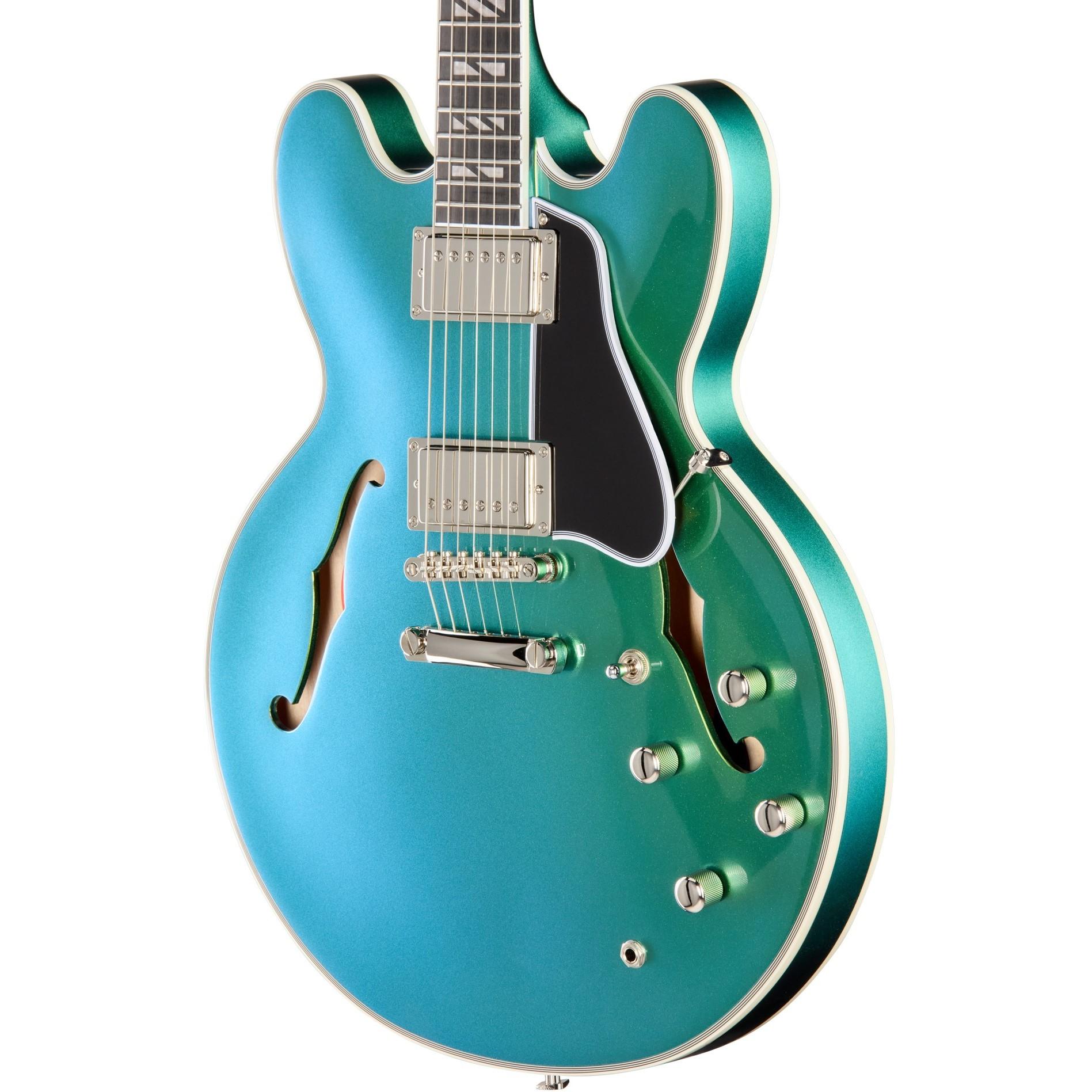 Epiphone Futura ES-355 Semi-Hollow Electric Guitar in Dragonfly Shift - EIF355DFSNH-Right-Angle.jpg