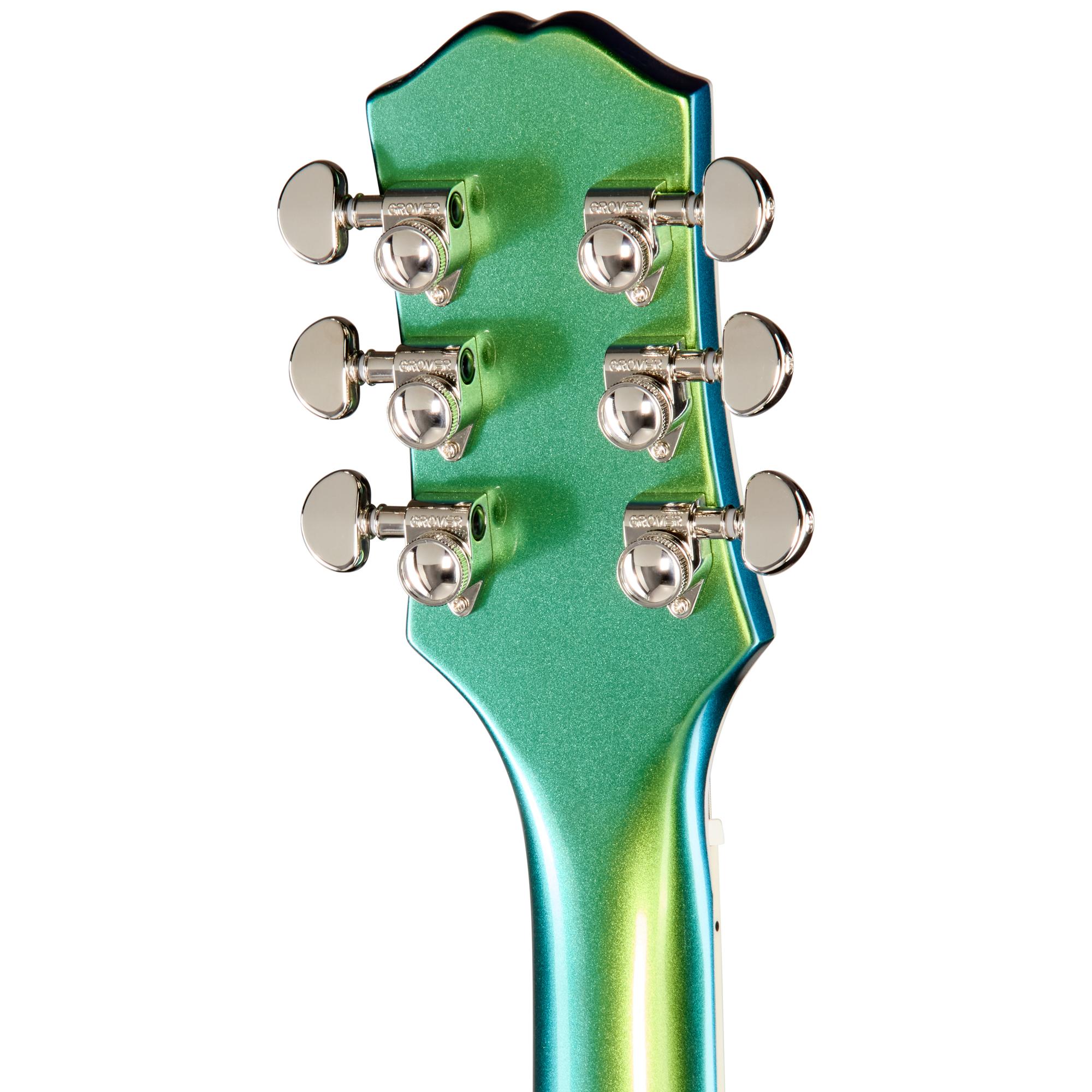 Epiphone Futura ES-355 Semi-Hollow Electric Guitar in Dragonfly Shift - EIF355DFSNH-Headstock-Back.jpg