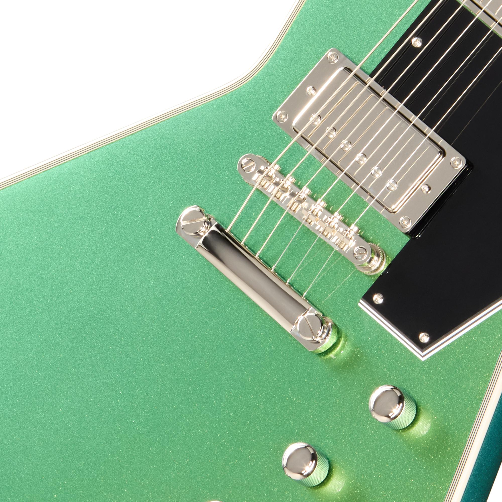 Epiphone Futura Explorer Custom Electric Guitar in Dragonfly Shift - EIFEXCDFSNH-Bridge.jpg