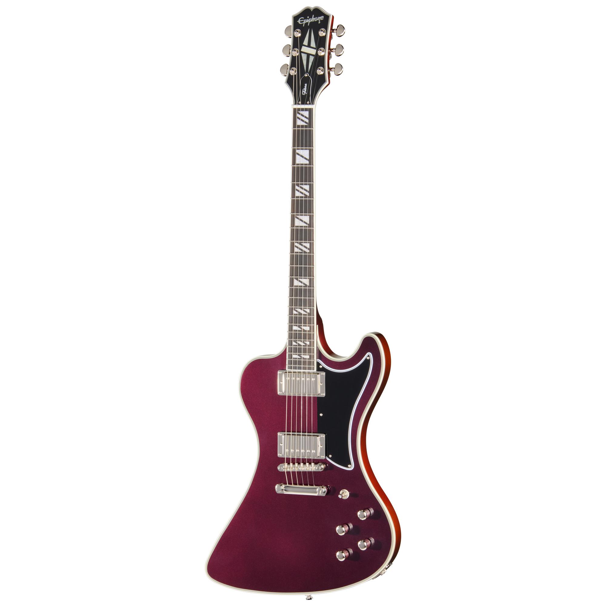 Epiphone Futura RD Custom Electric Guitar in Midnight Ember Shift - EIFRDCMESNH-Front.jpg