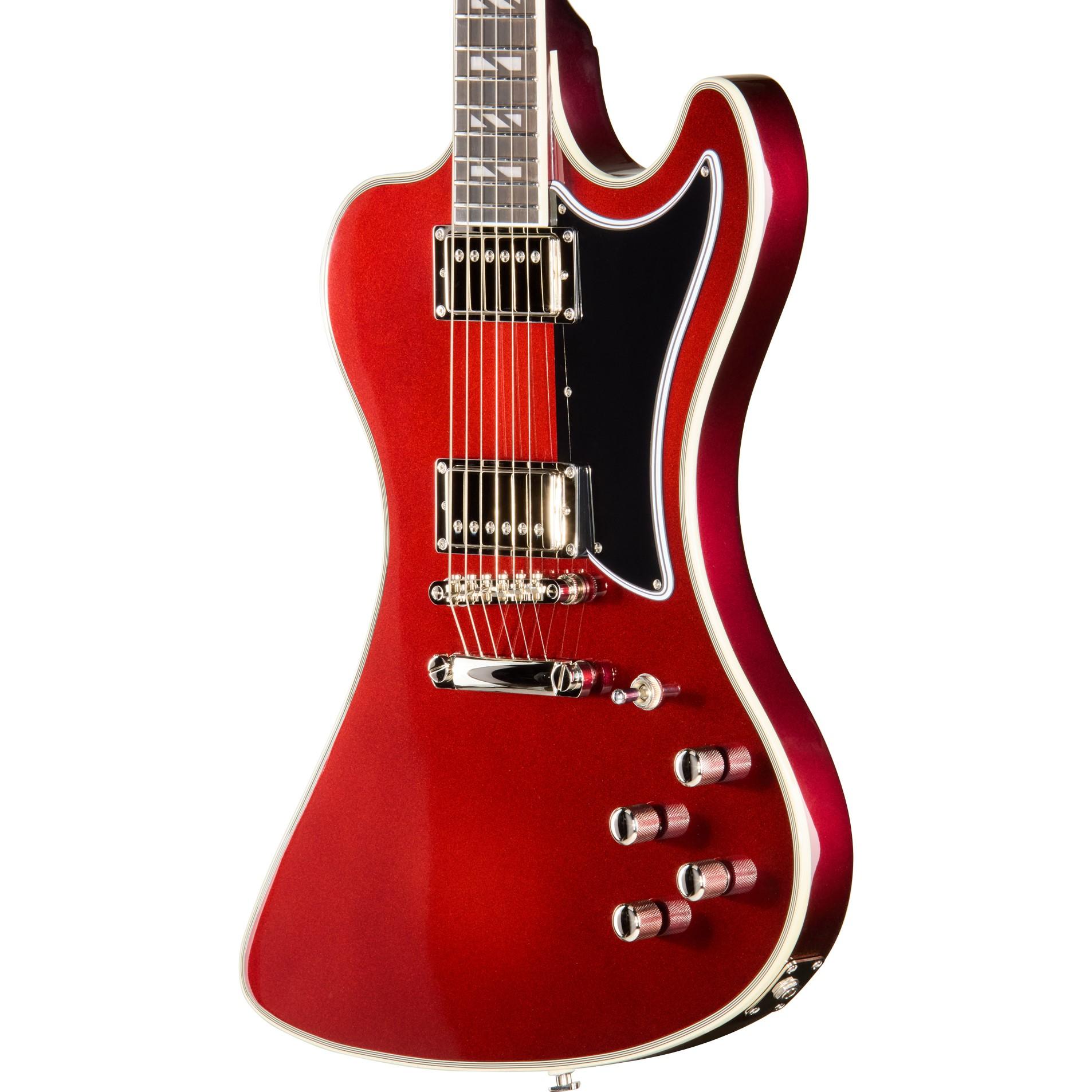 Epiphone Futura RD Custom Electric Guitar in Midnight Ember Shift - EIFRDCMESNH-Right-Angle.jpg