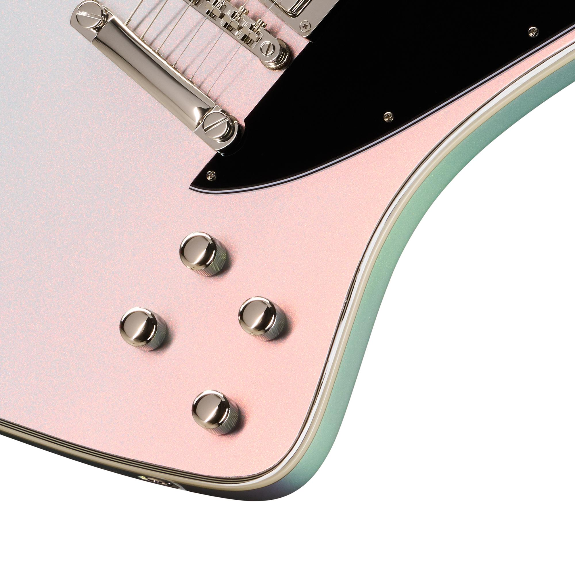 Epiphone Futura Firebird Custom Electric Guitar in Quicksilver