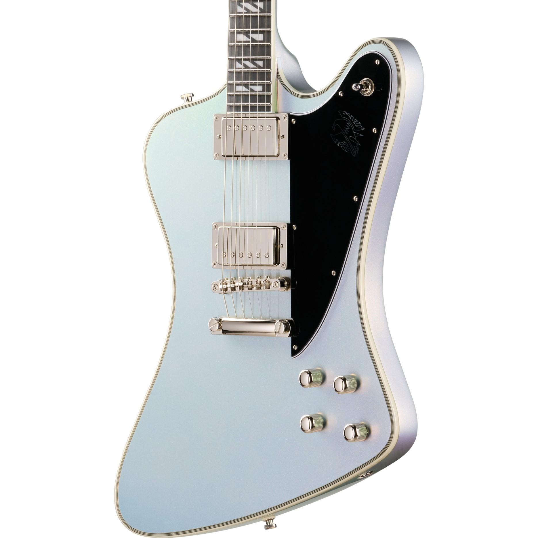 Epiphone Futura Firebird Custom Electric Guitar in Quicksilver Shift - EIFFBCQSSNH-Right-Angle.jpg