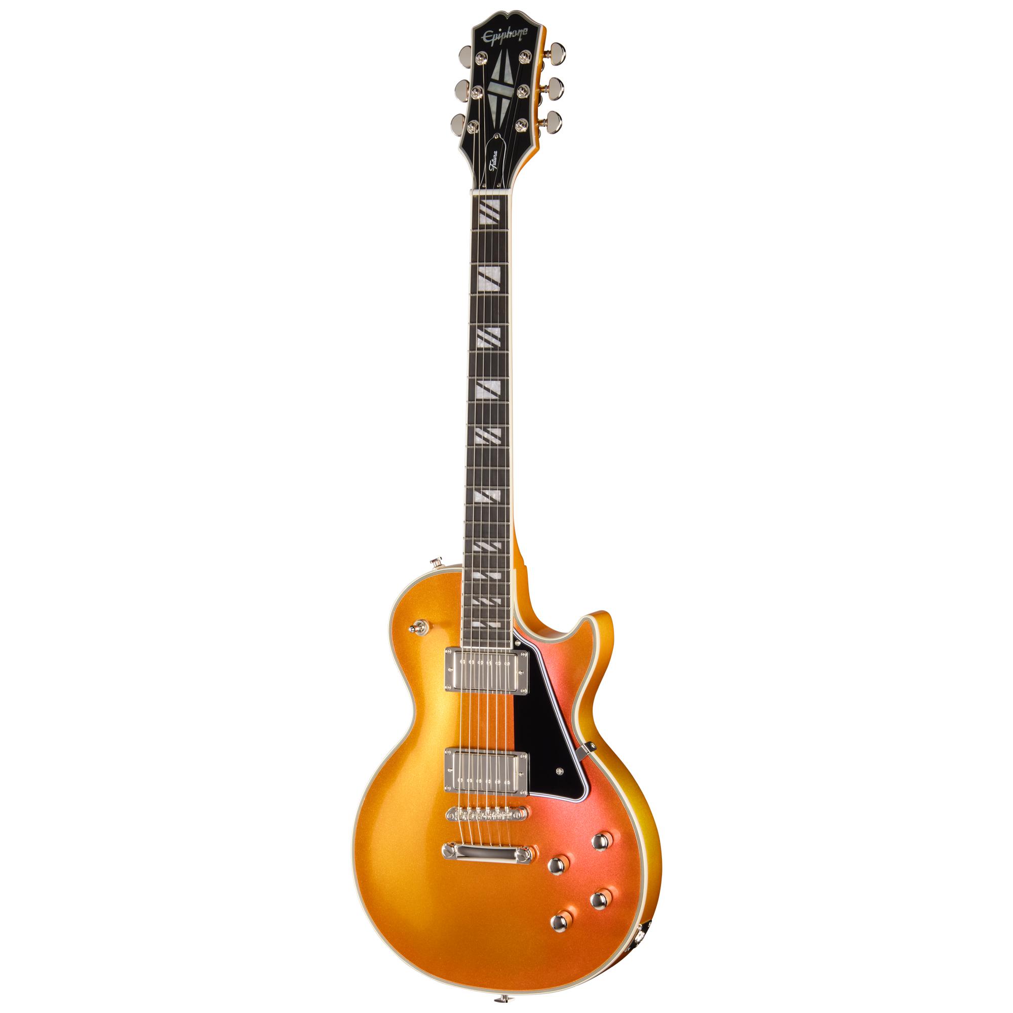 ギター Epiphone Les Paul Custom 2023 Epiphone Futura Les Paul Custom Electric Guitar in Firestorm Shift