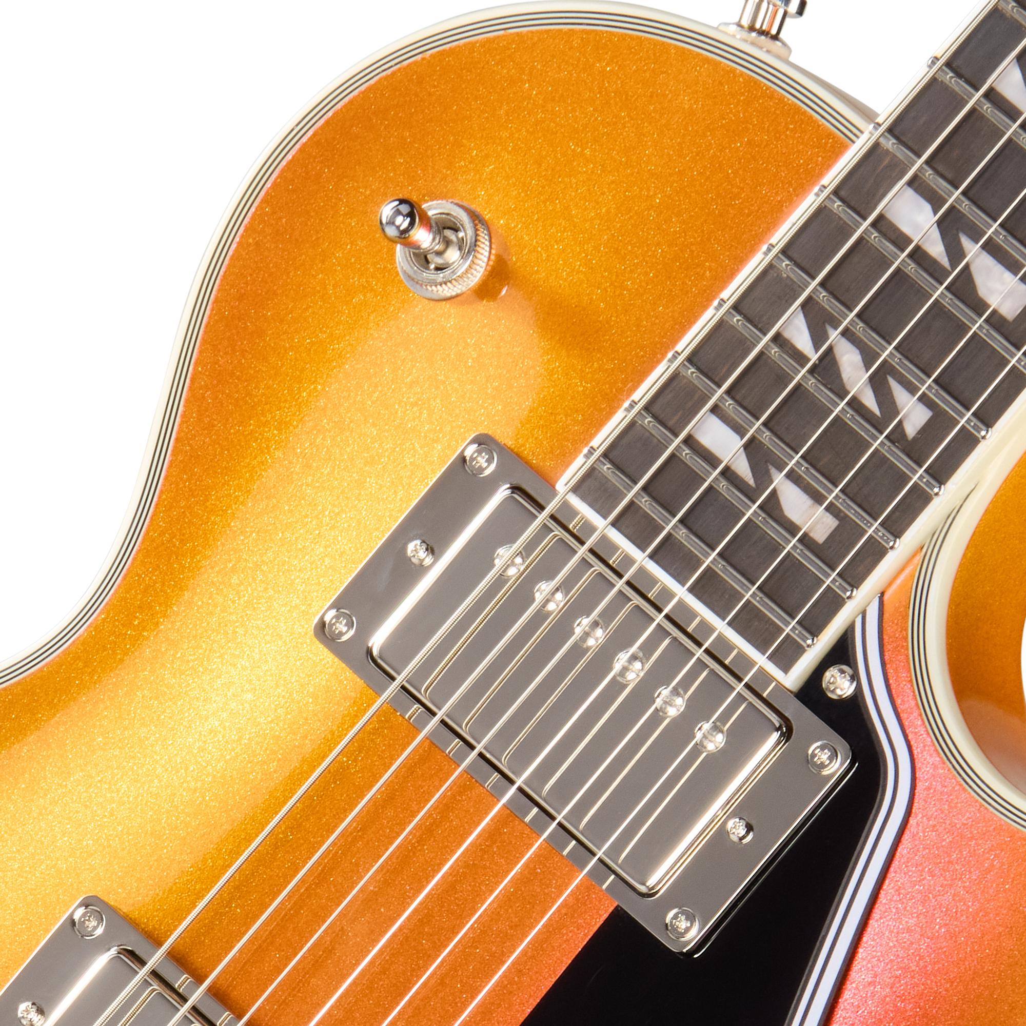 Epiphone Futura Les Paul Custom Electric Guitar in Firestorm Shift