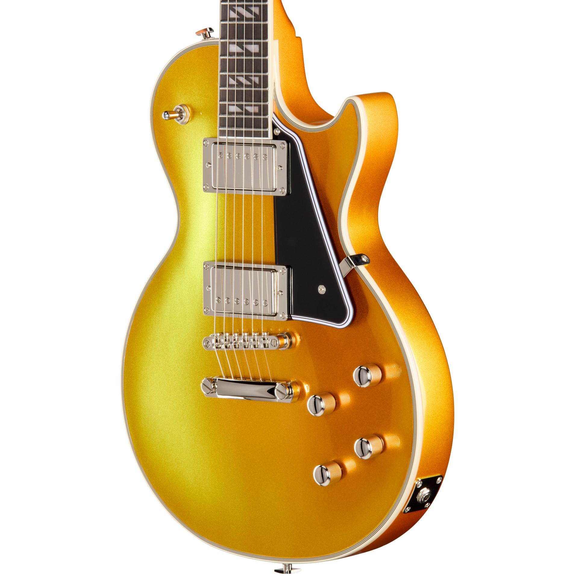 Epiphone Futura Les Paul Custom Electric Guitar in Firestorm Shift - EIFLPCFSSNH-Right-Angle.jpg
