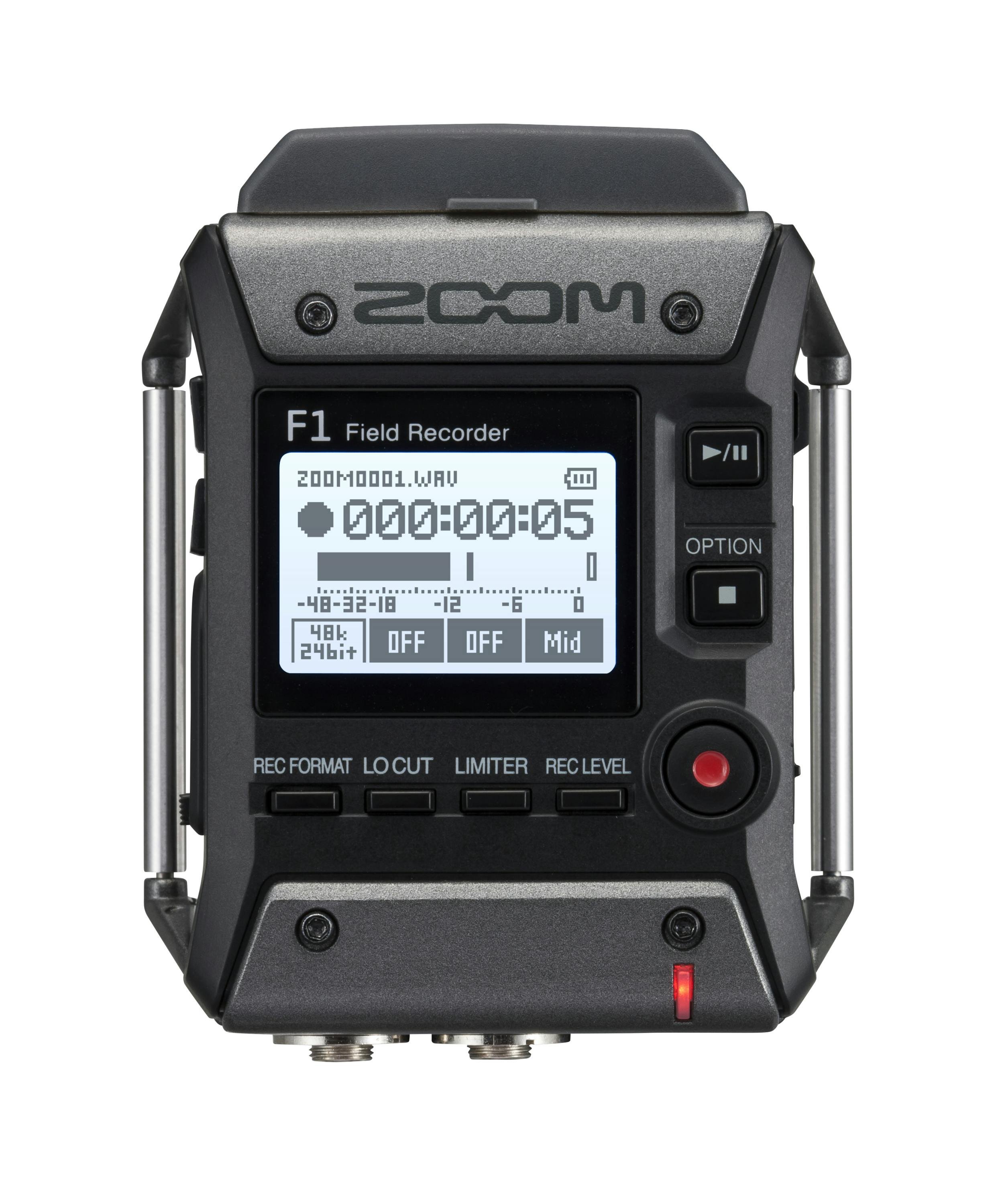 Zoom F1-SP Field Recorder with Shotgun Mic and Shockmount