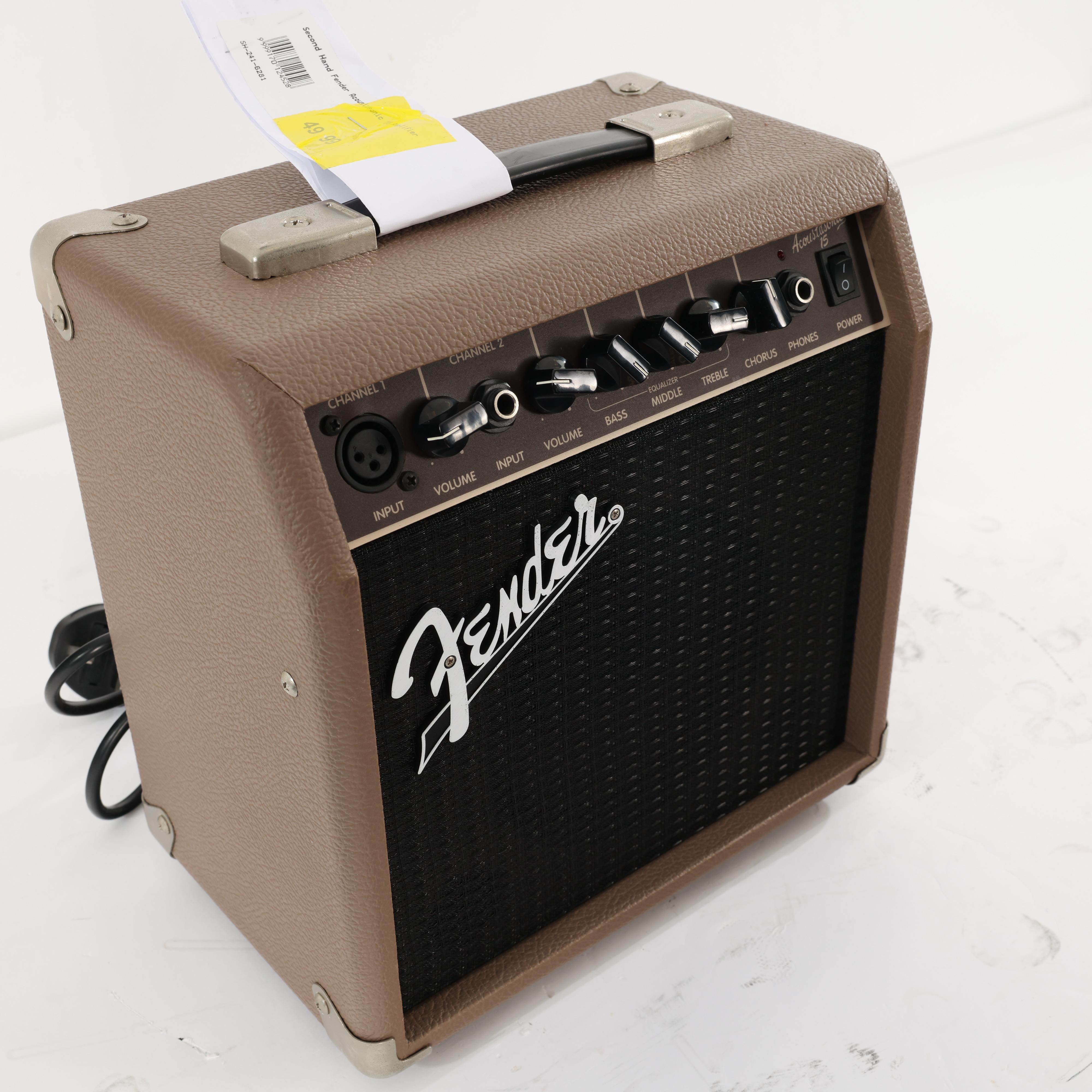 Second Hand Fender Acoustasonic 15 Amplifier 281 - SH-241-6281 (4).jpg