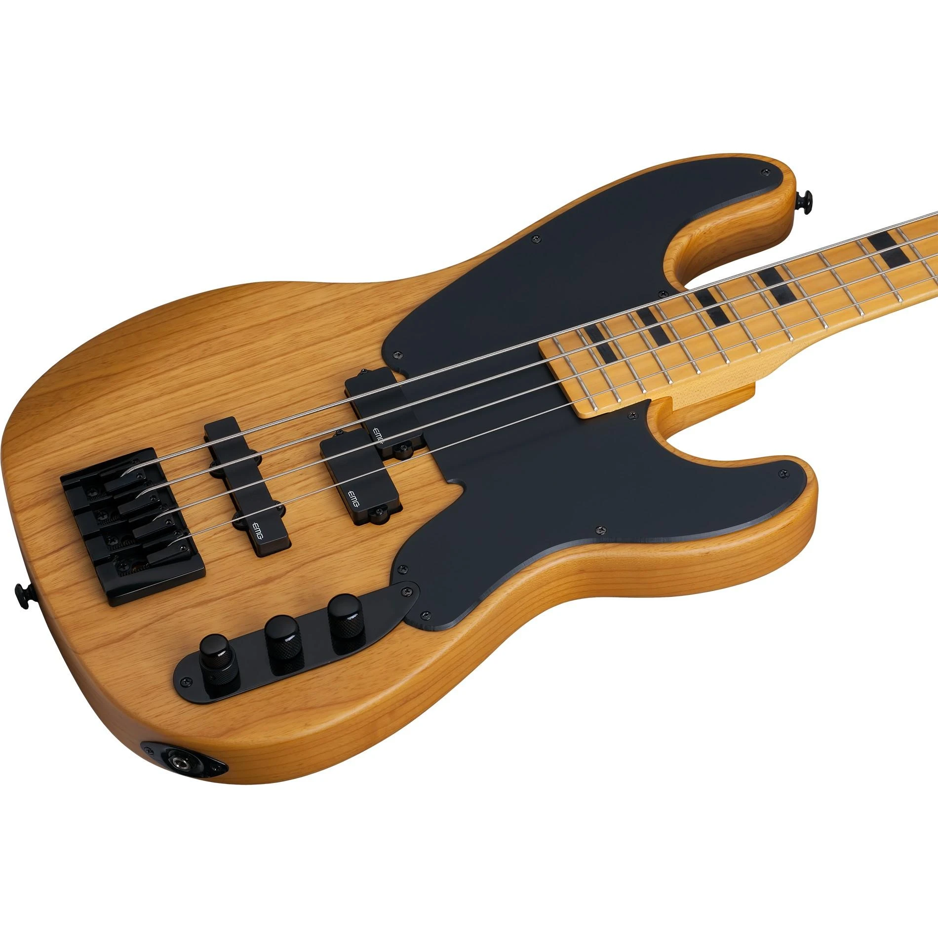 Schecter Model-T Session Bass Guitar in Aged Natural Satin - SCHECTER-2848-3.jpg