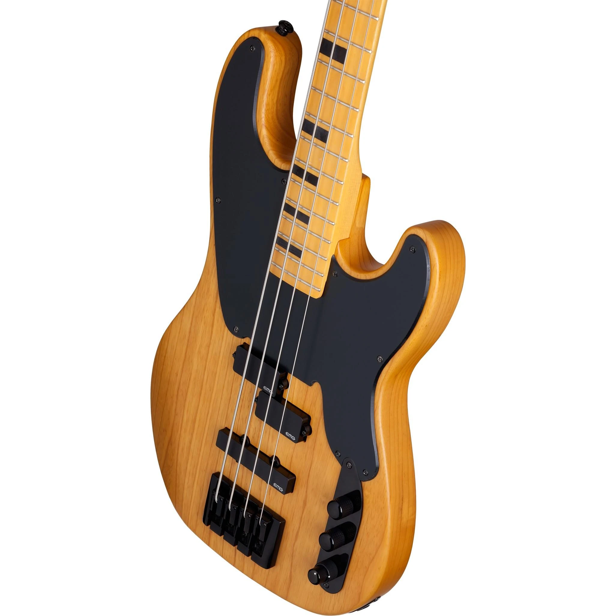 Schecter Model-T Session Bass Guitar in Aged Natural Satin - SCHECTER-2848-7.jpg
