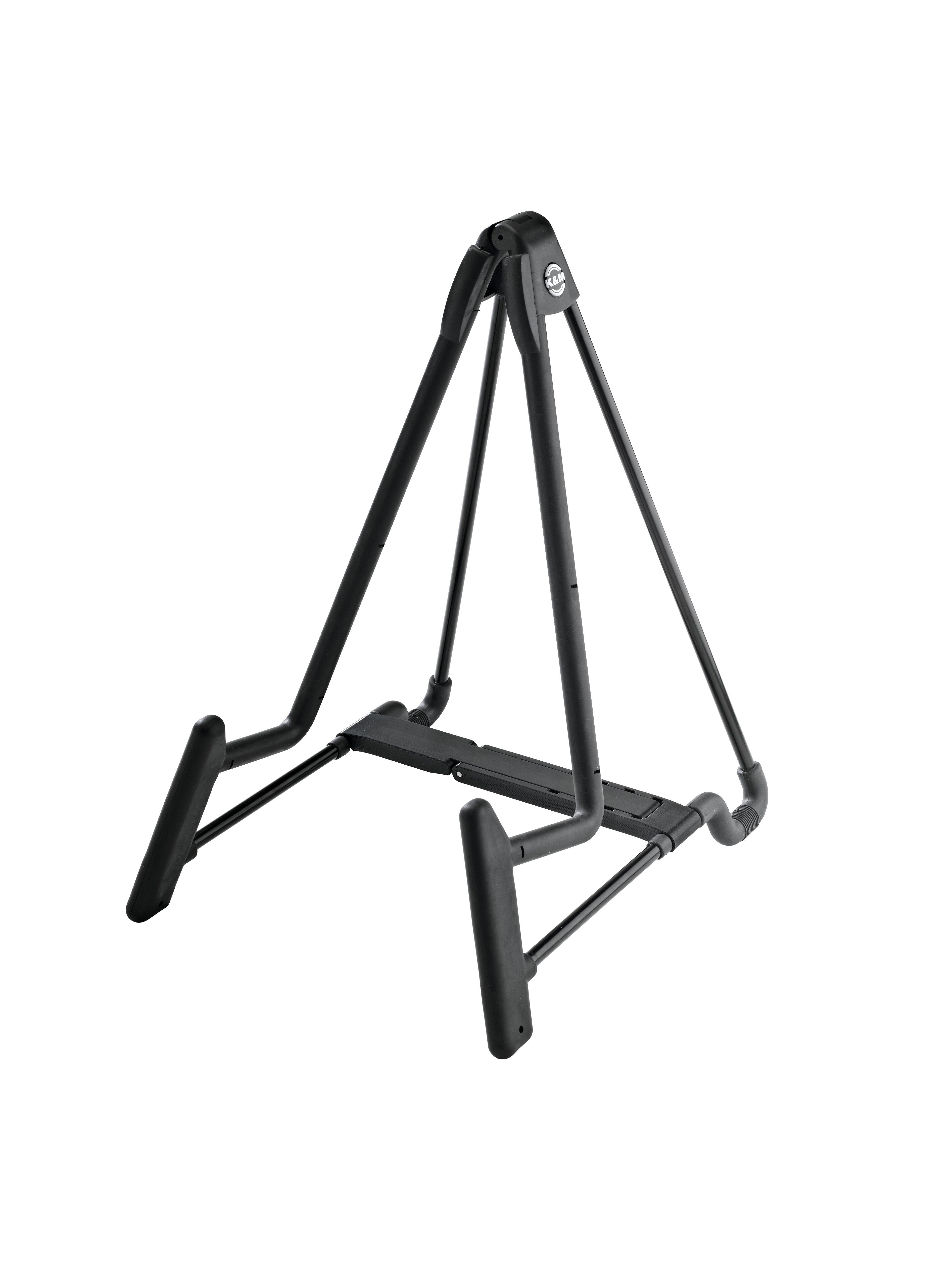 K&M 17581 Adjustable Height Electric Guitar Stand in Black - 17581-014-55.jpg