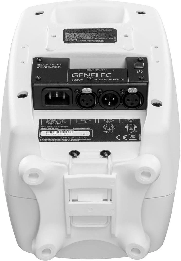 Genelec 8330A Studio Monitors (White) + GLM Kit + 8310BM Bundle - 8330AW-PACK (3).jpg