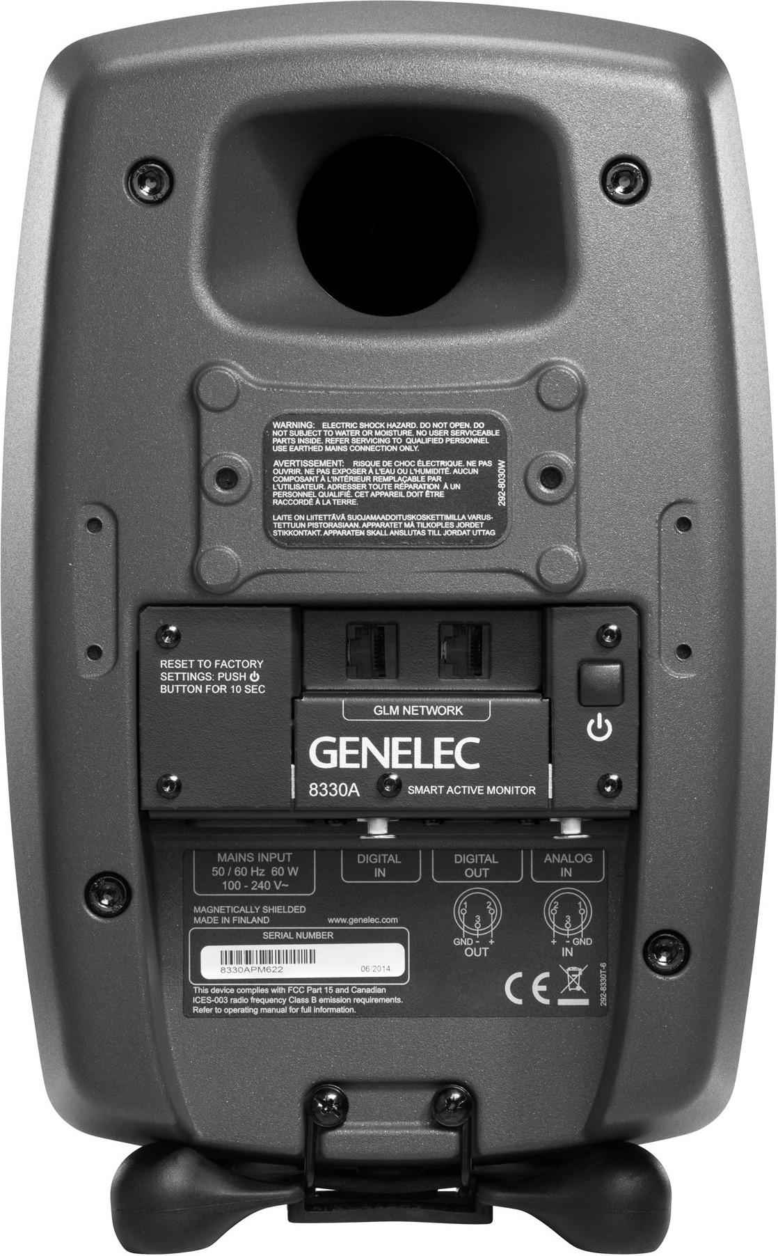 Genelec 8330A Studio Monitors (Dark Grey) + GLM Kit + 8310BM - 8330AP-PACK (2).jpg