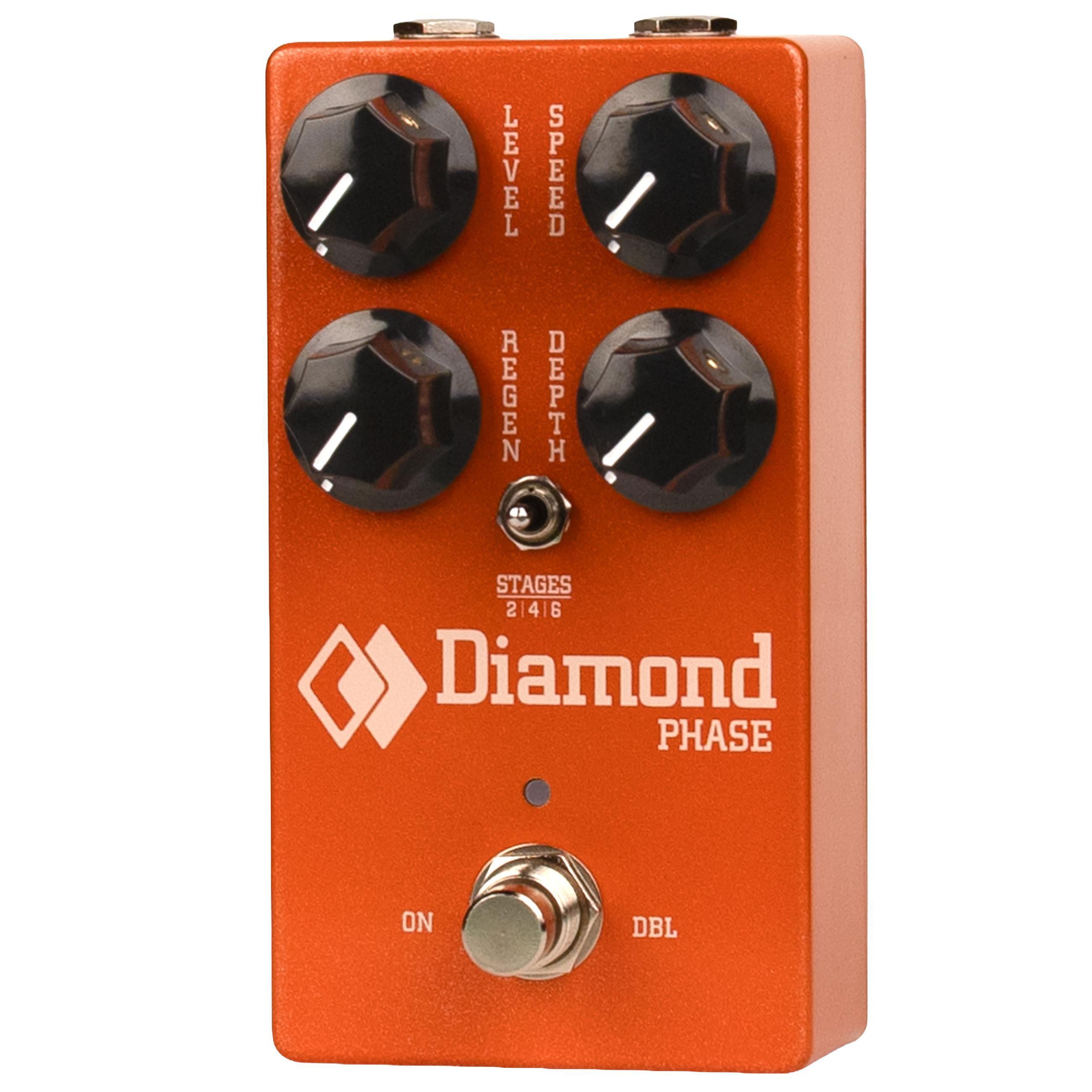 Diamond Phase 6-Stage JFET Phaser Pedal - Andertons Music Co.