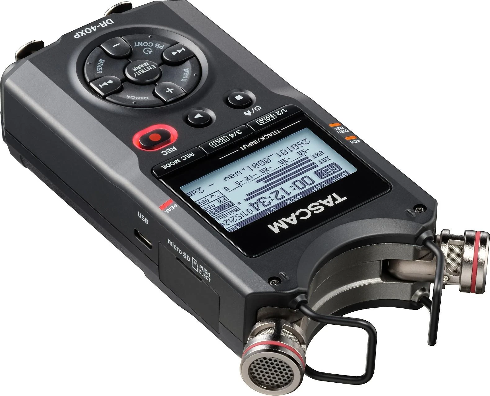 Tascam DR-40XP Portable Handheld Digital Field Recorder - DR40XP (4).jpg