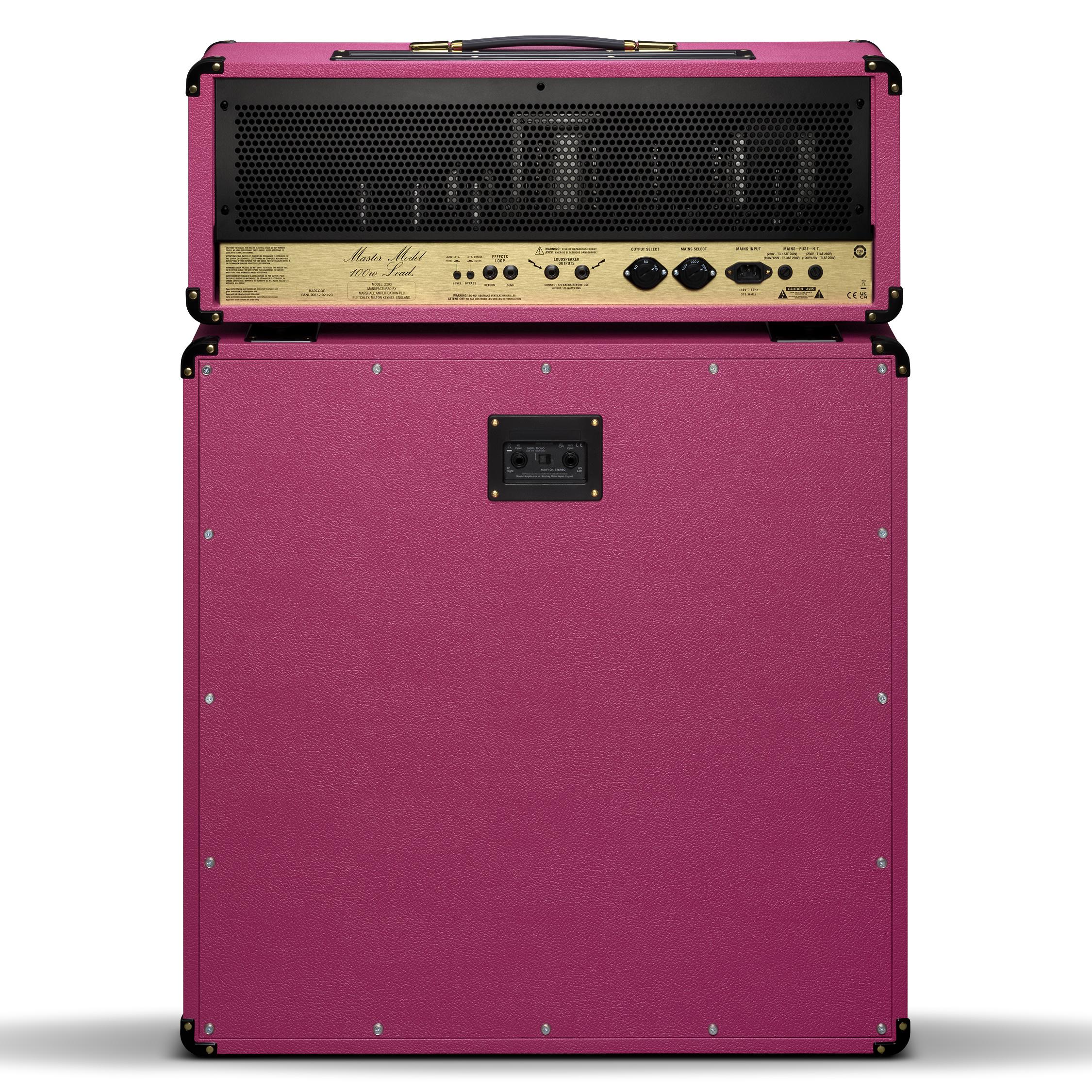 Marshall JCM800 Sex Pistols 50th Anniversary Steve Jones Valve Amp Half Stack - 2203SPP-H-STACK-Back.jpg