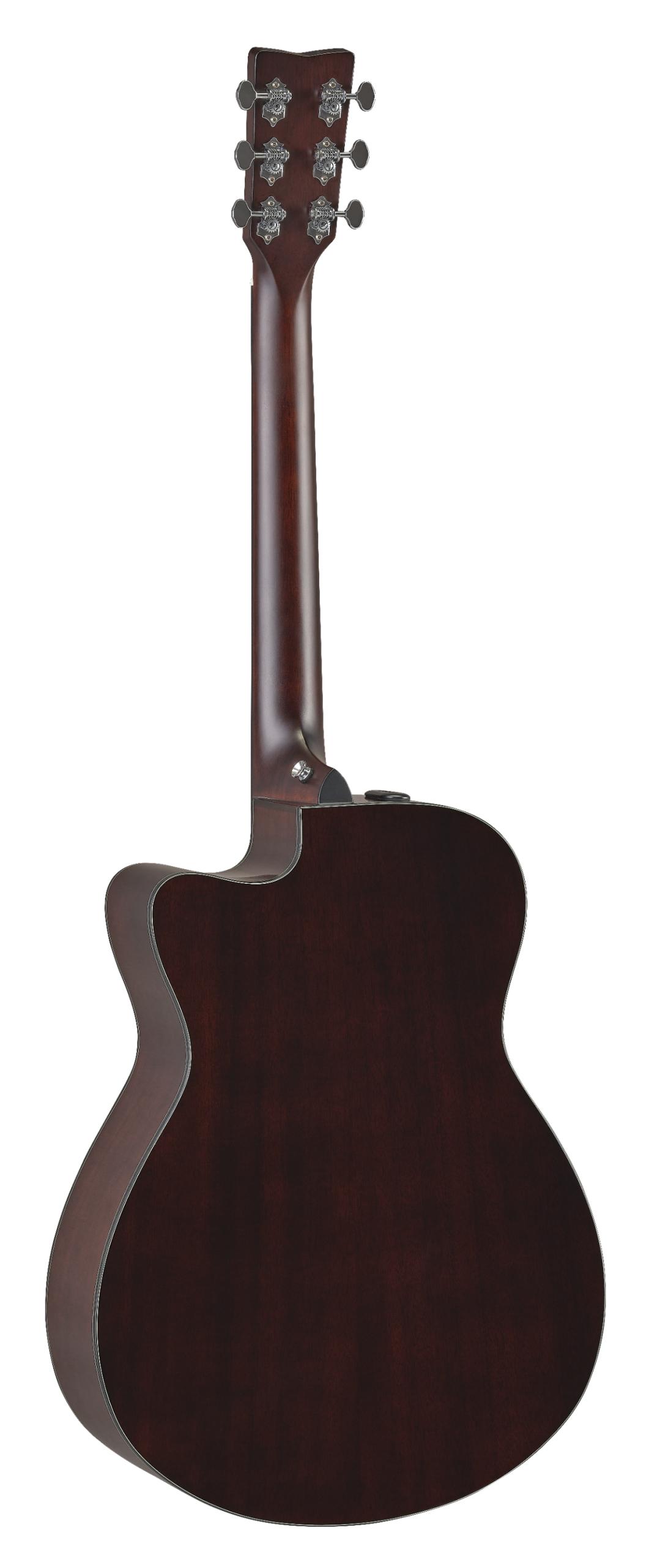 Yamaha TAS1 C TransAcoustic Electro Acoustic Guitar in Sand Burst - TAS1C_SDB_b_0002_2560.jpg