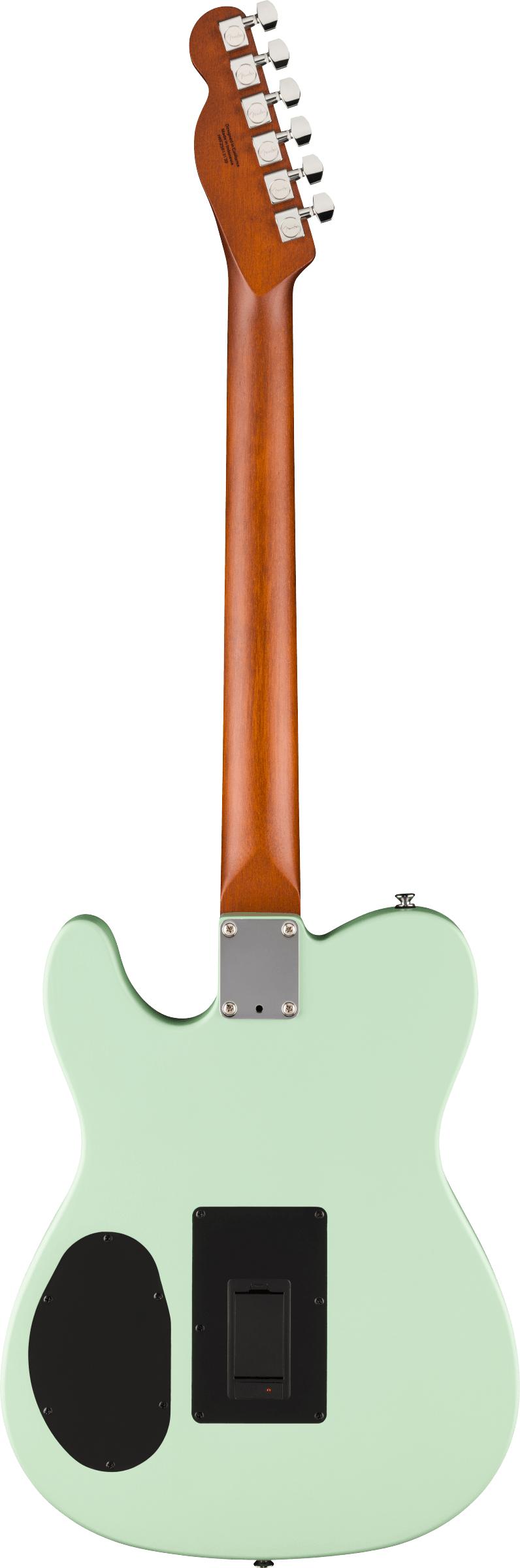Fender Acoustasonic Standard Telecaster in Surf Green - Andertons