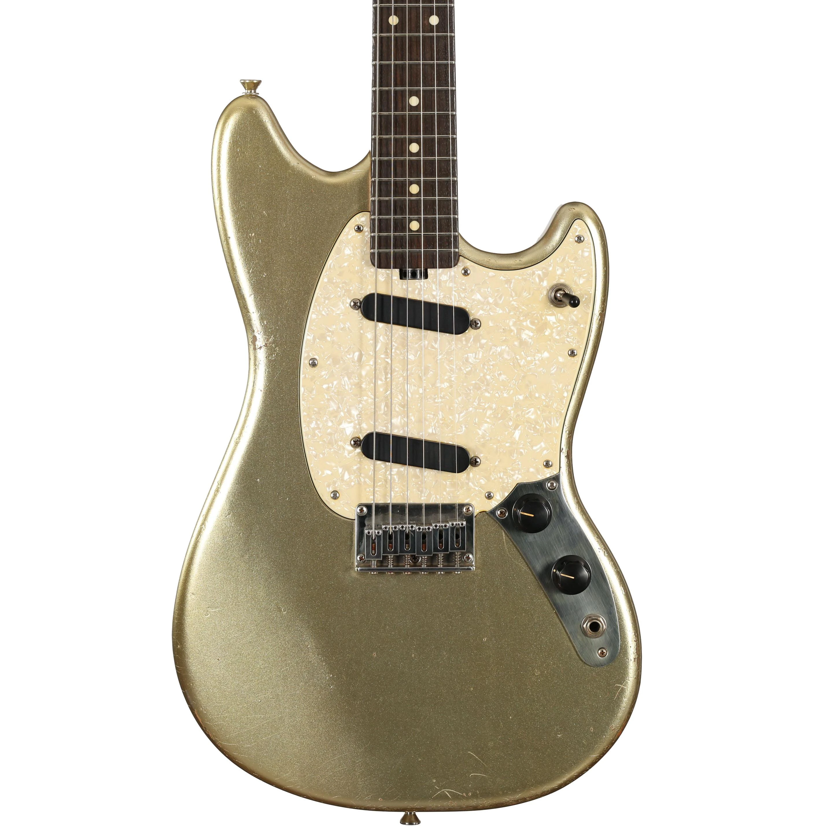 Shabat Bobcat Electric Guitar in Shoreline Gold, Light Aged - 010 (2).JPG