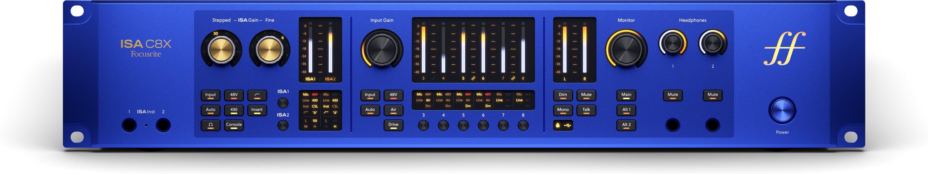 Focusrite ISA C8X USB-C Audio Interface With ISA Preamps - MOIFC8X (1).jpg