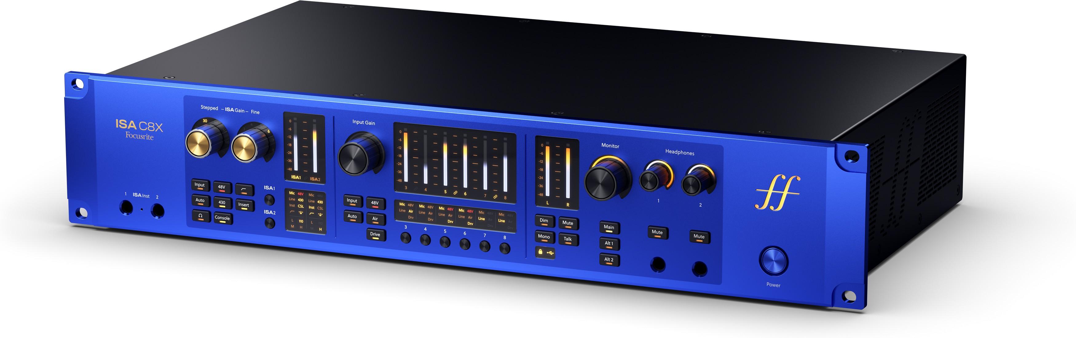 Focusrite ISA C8X USB-C Audio Interface With ISA Preamps - MOIFC8X (2).jpg