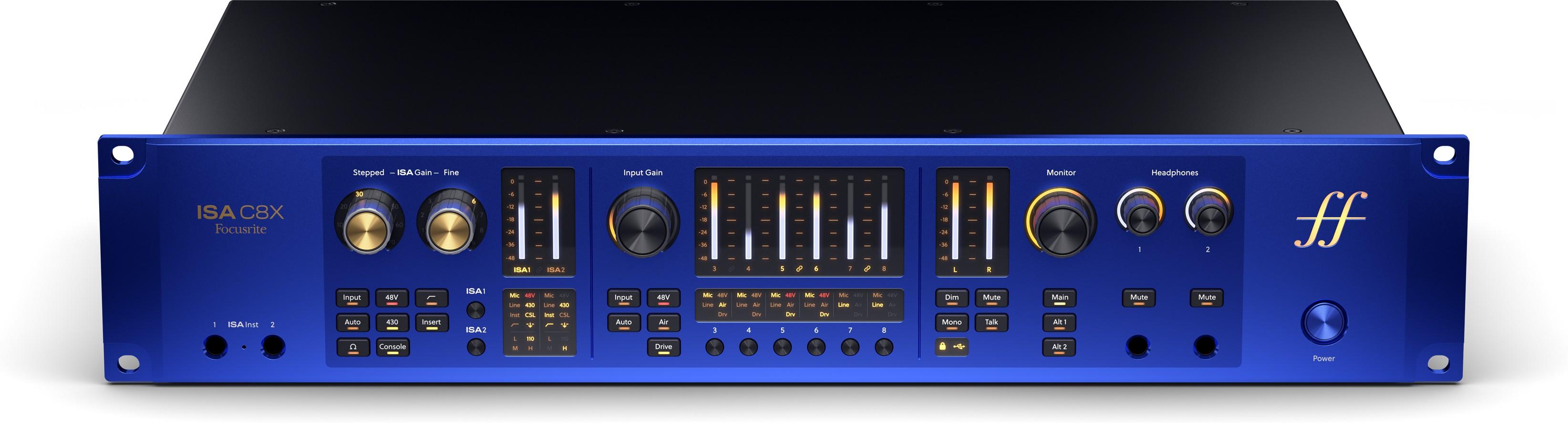 Focusrite ISA C8X USB-C Audio Interface With ISA Preamps - MOIFC8X (8).jpg