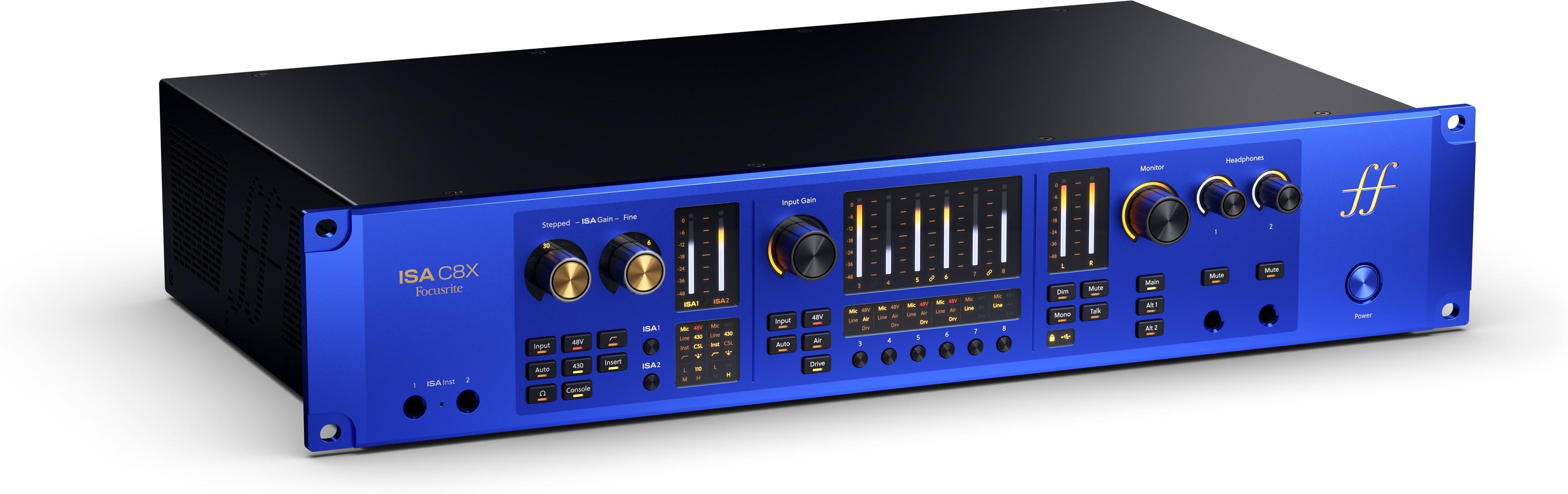 Focusrite ISA C8X USB-C Audio Interface With ISA Preamps - MOIFC8X (9).jpg