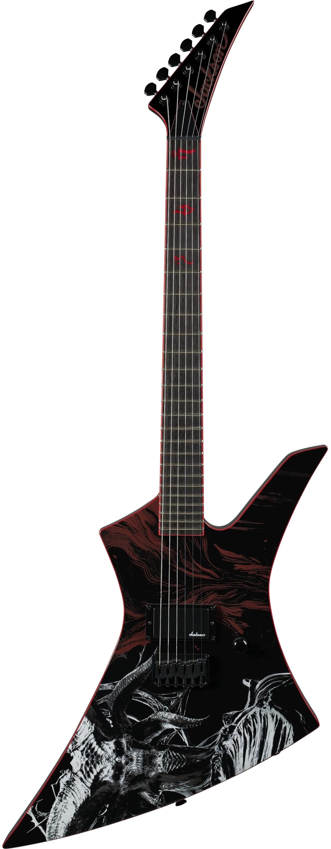 Jackson X Series Diablo IV Kelly Electric Guitar with Mephisto Graphic - 2919988539-Front.jpg