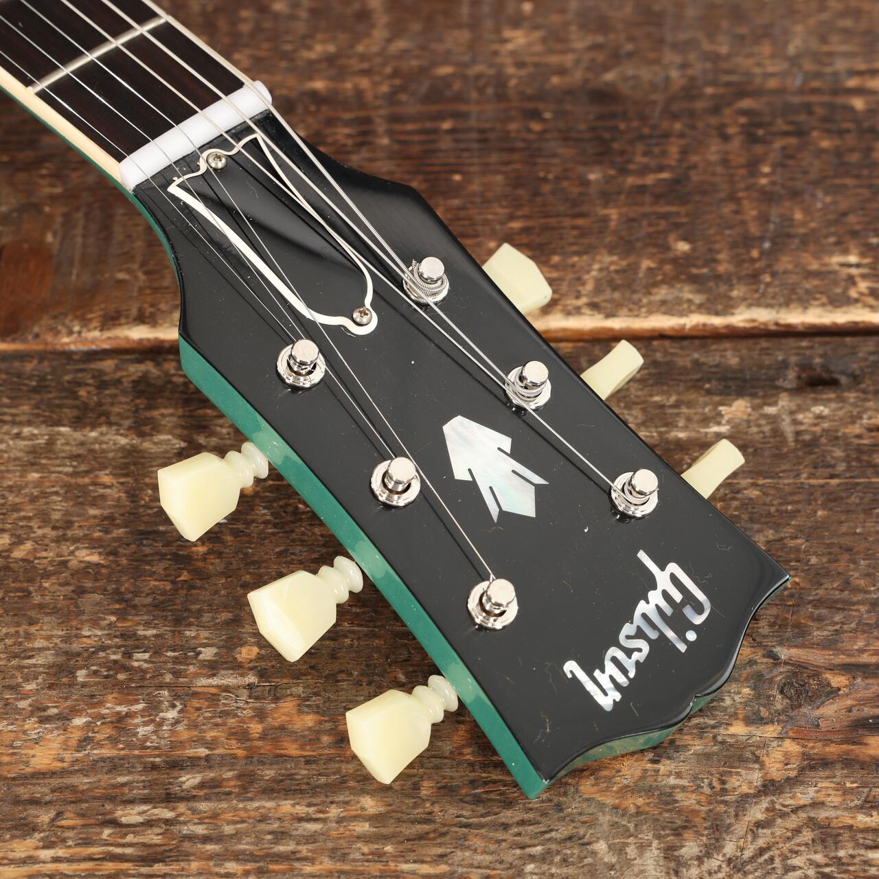Gibson Custom Shop Murphy Lab 1961 ES-335 Reissue VOS Semi-Hollow Electric Guitar in Inverness Green Sparkle - 150077 (14).JPG